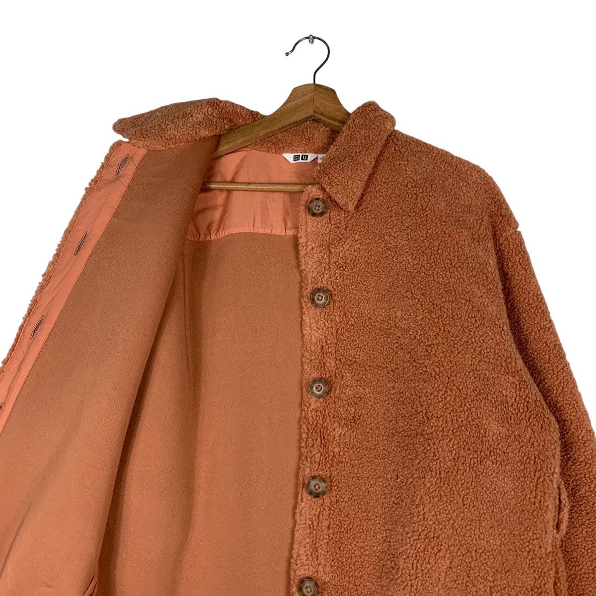 Lemaire × Uniqlo UNIQLO U x Lemaire Peach Fleece Deep Pile Jacket #1304-C59 Size US M / EU 48-50 / 2 - 10 Thumbnail