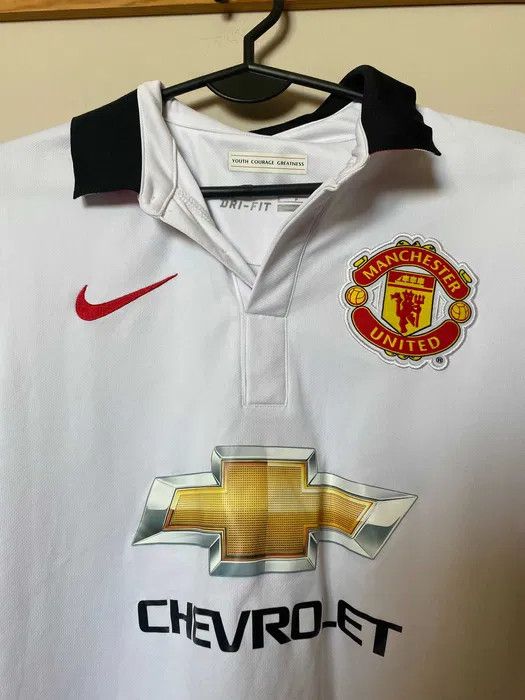 Nike MANCHESTER UNITED FC Away 2014 - 2015 - Nike - S/M - UNIQUE Size US S / EU 44-46 / 1 - 3 Thumbnail