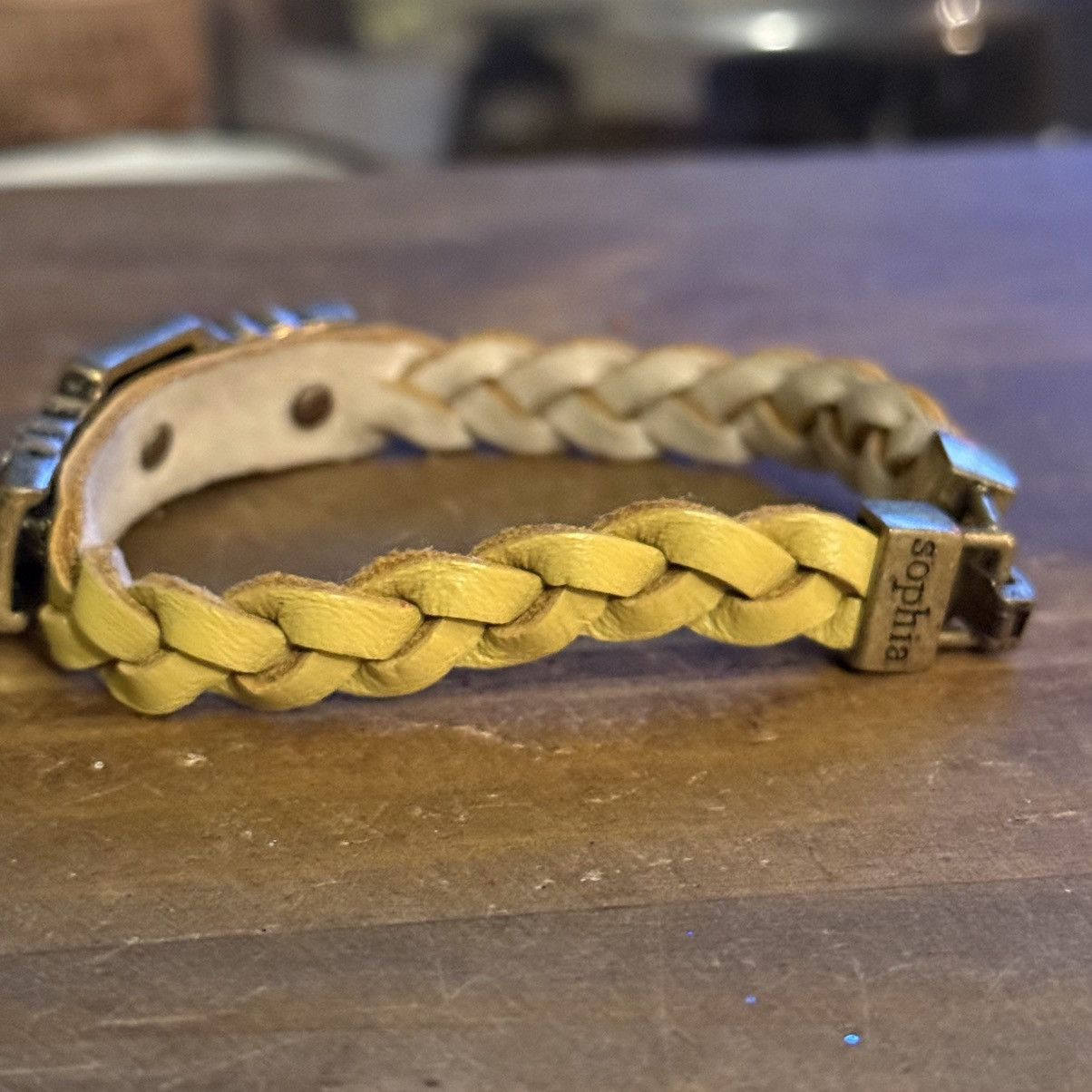 Other Lia Sophia Confidant Braided Leather Bracelet Size ONE SIZE - 6 Thumbnail