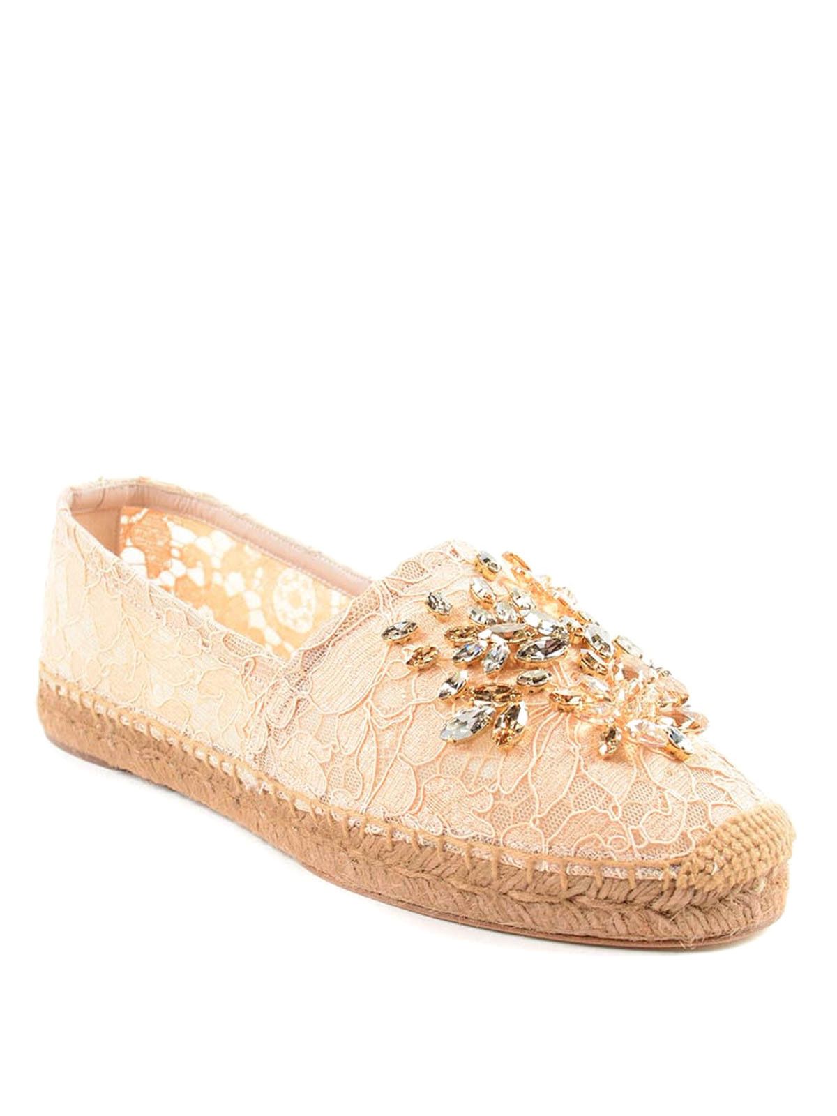 Dolce & Gabbana o1y0925 Espadrilles in Beige Size US 4 / IT 34 - 2 Thumbnail