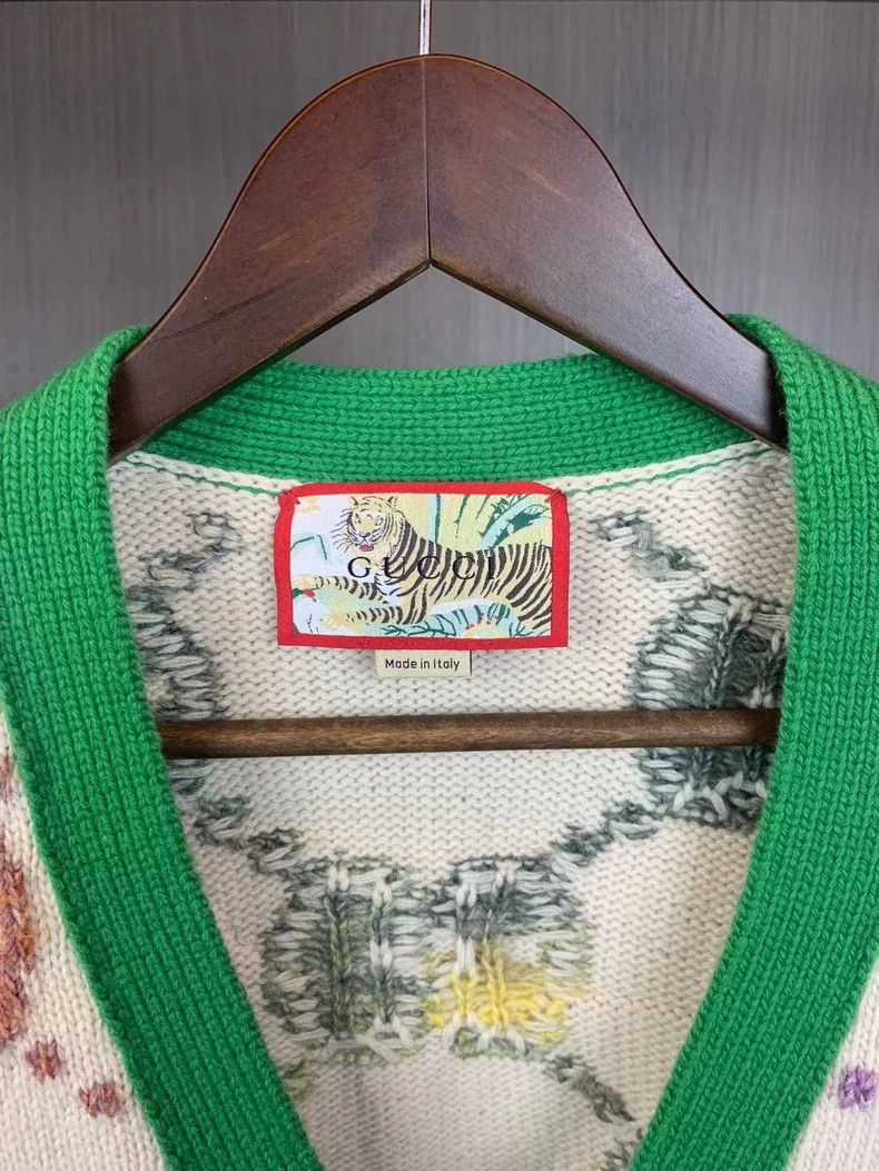 Gucci Gucci Tiger embroidered cardigan coat Size XS / US 0-2 / IT 36-38 - 3 Thumbnail