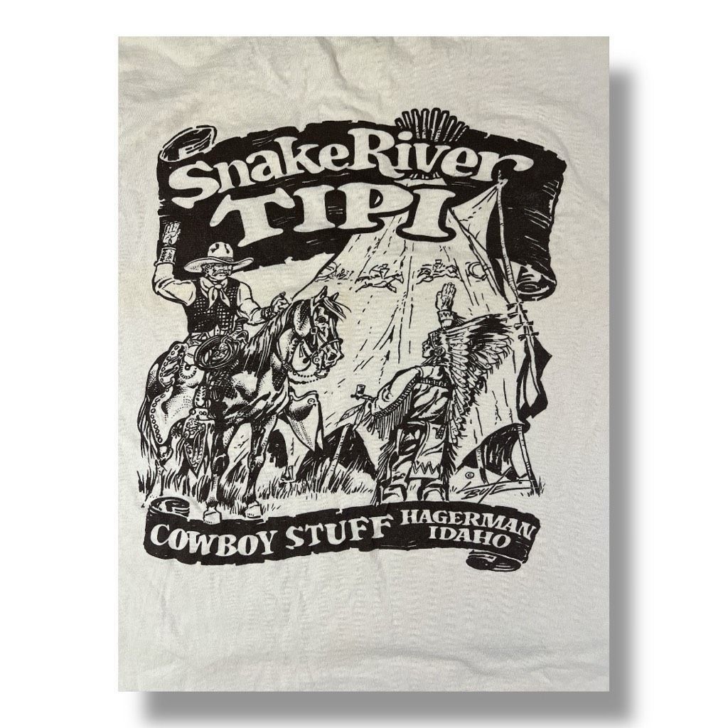 Other Vintage Oneita Cowboy Stuff Hagerman Idaho Western Single St Size US XL / EU 56 / 4 - 9 Thumbnail