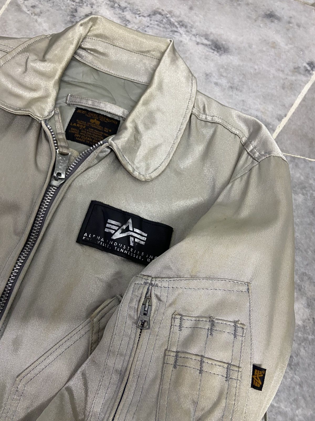 Alpha Industries Vintage Alpha Industries USAF CWU-45 Bomber Jacket Size US L / EU 52-54 / 3 - 8 Thumbnail