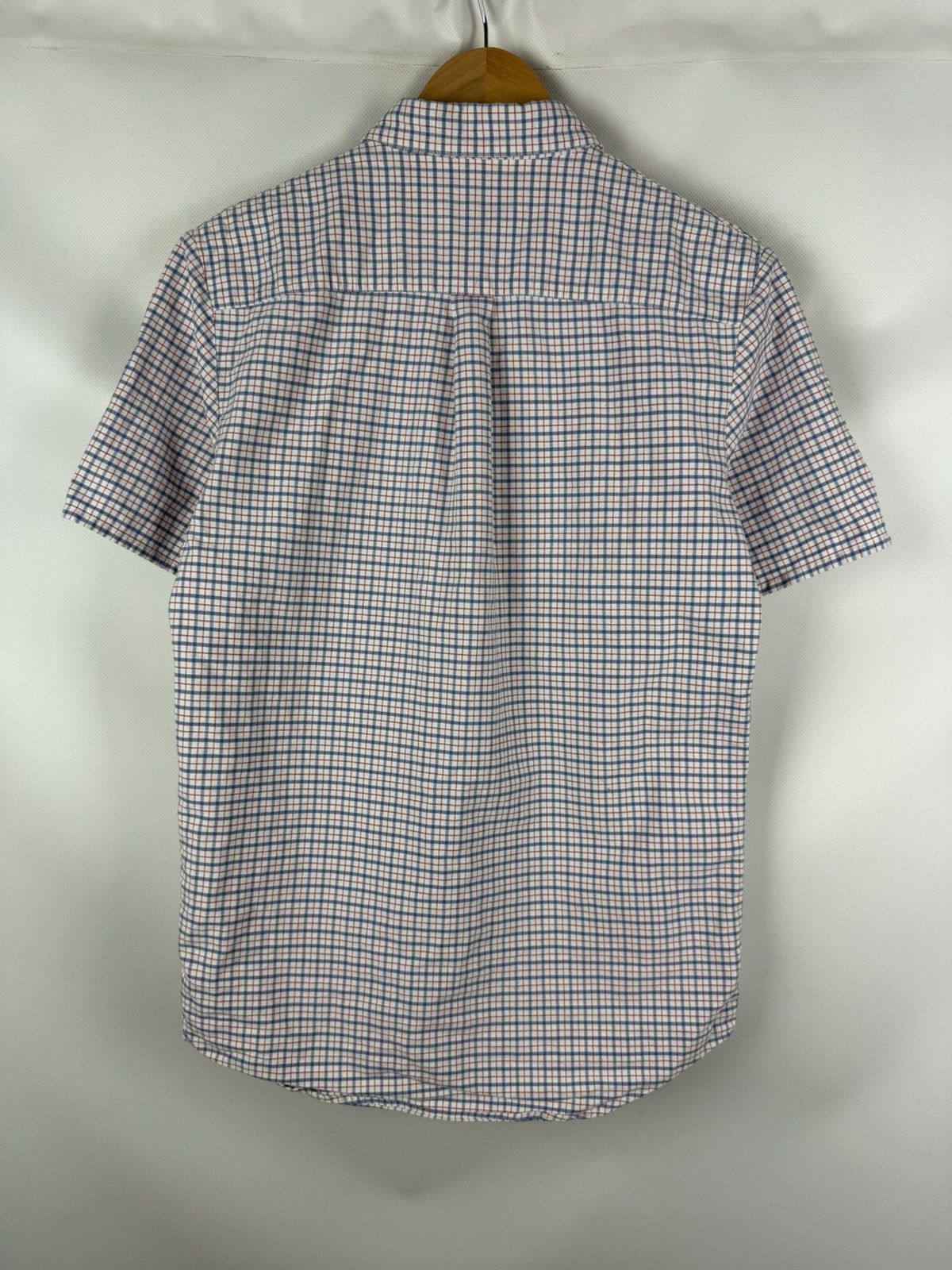A.P.C. A.P.C. Short Sleeve Cotton Plaid Button Up Classic Shirt Size US S / EU 44-46 / 1 - 14 Thumbnail