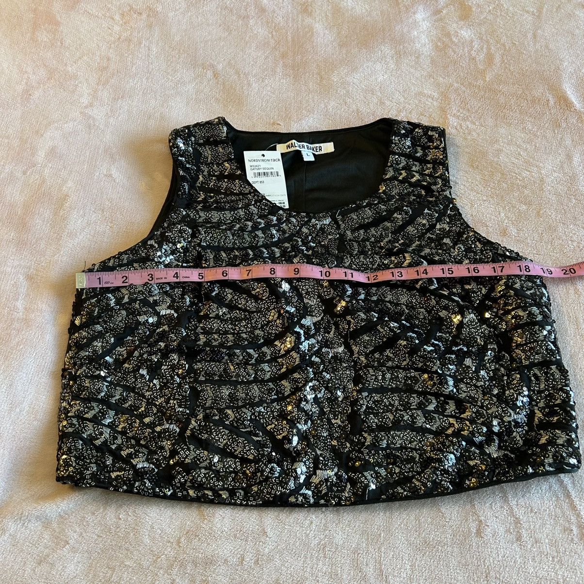 Other Walter Baker Jaylene Gatsby sequined sleeveless top L Size L / US 10 / IT 46 - 6 Thumbnail