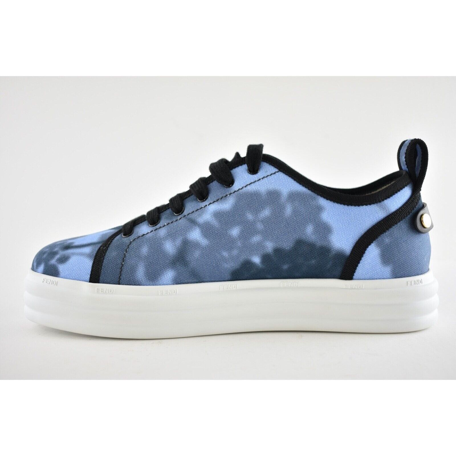 Fendi Rise Platform Logo Low Top Trainer Sneaker 36.5 Size US 6.5 / IT 36.5 - 9 Thumbnail