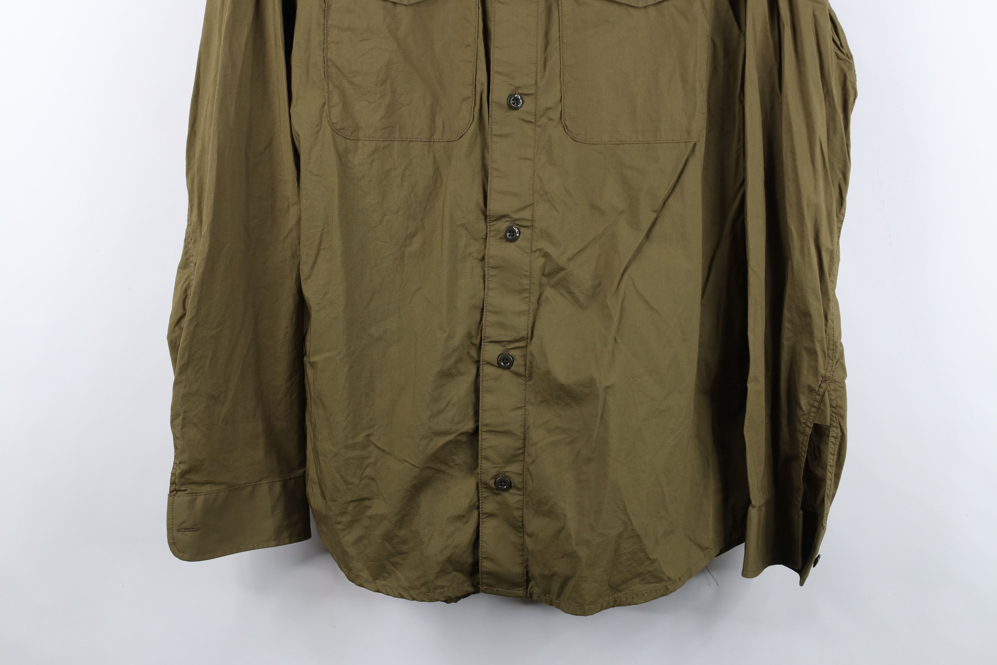 G-Star G Star Raw Spell Double Pocket Collared Button Shirt Green Size US L / EU 52-54 / 3 - 3 Thumbnail