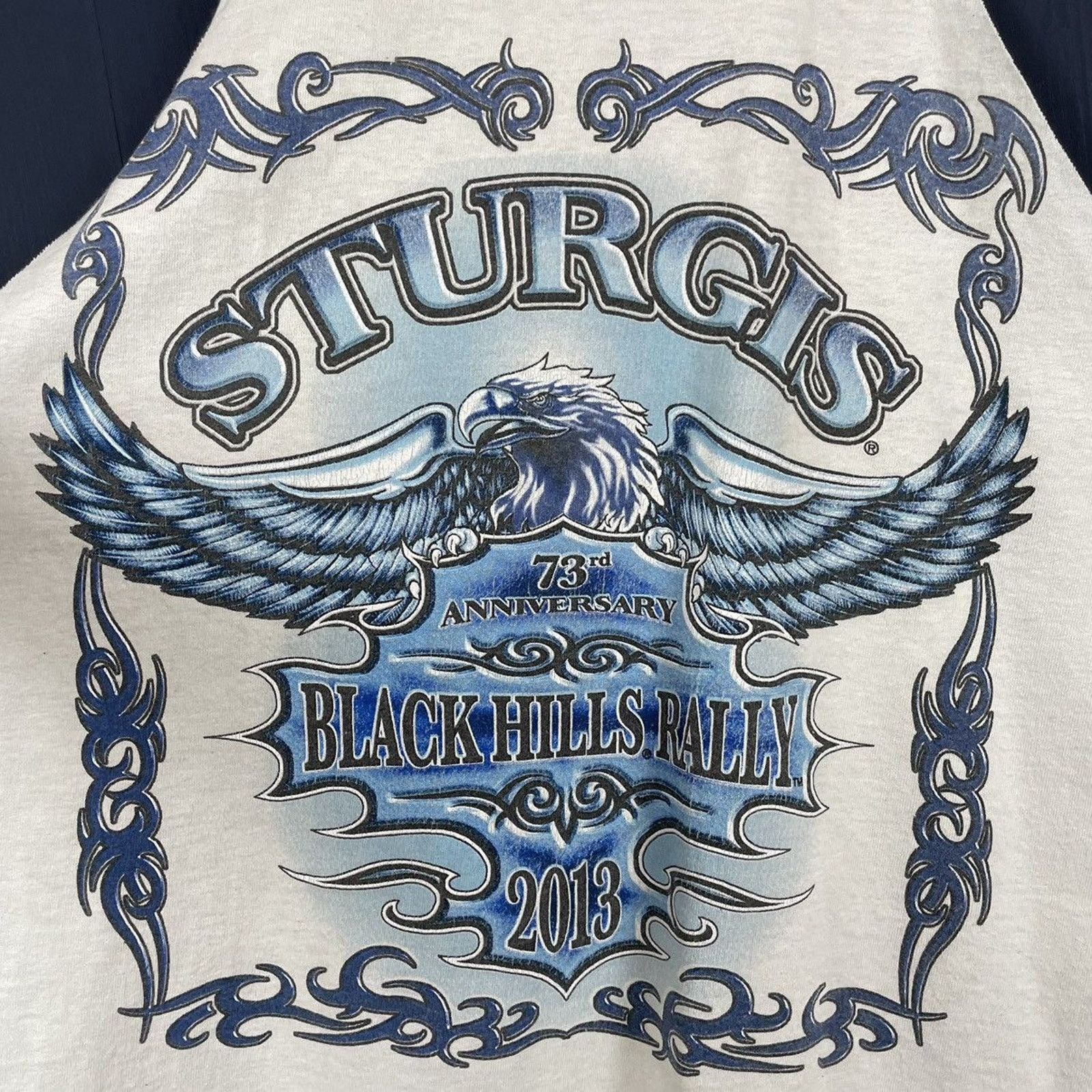 Harley Davidson × Japanese Brand × Vintage 🇺🇸2013 STURGIS Eagle Tank Size US M / EU 48-50 / 2 - 2 Thumbnail