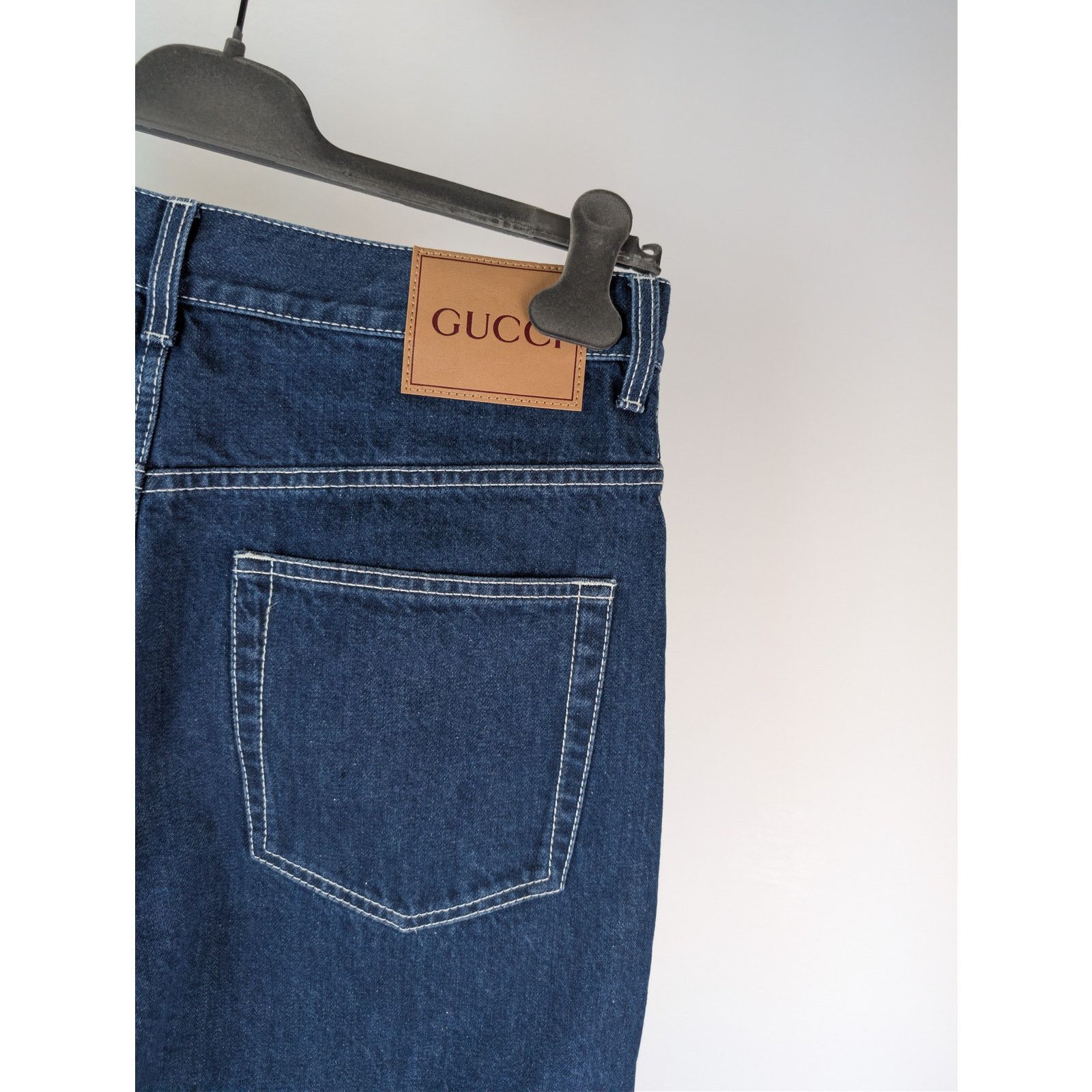 Gucci o1rshd1 Denim Shorts in Blue Size US 34 / EU 50 - 10 Thumbnail