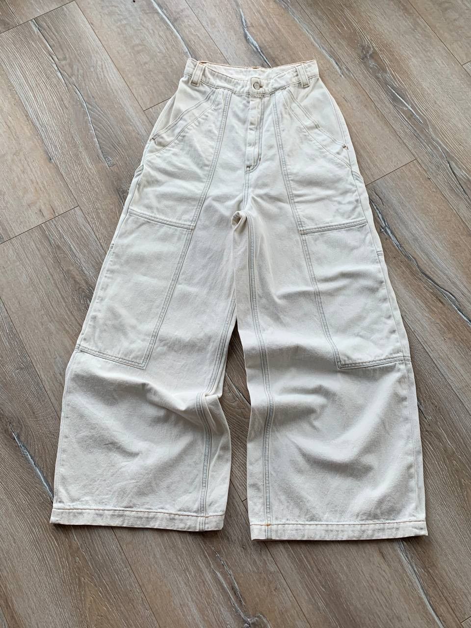 Maison Margiela MM6 Wide Jeans Size 28" / US 6 / IT 42 - 1 Thumbnail