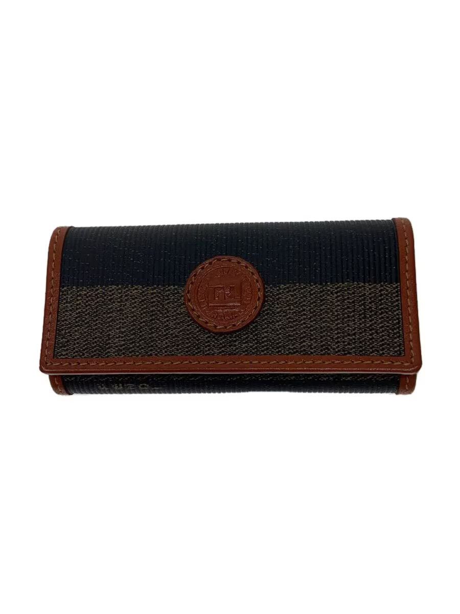 Fendi Canvas Key Case Multicolor