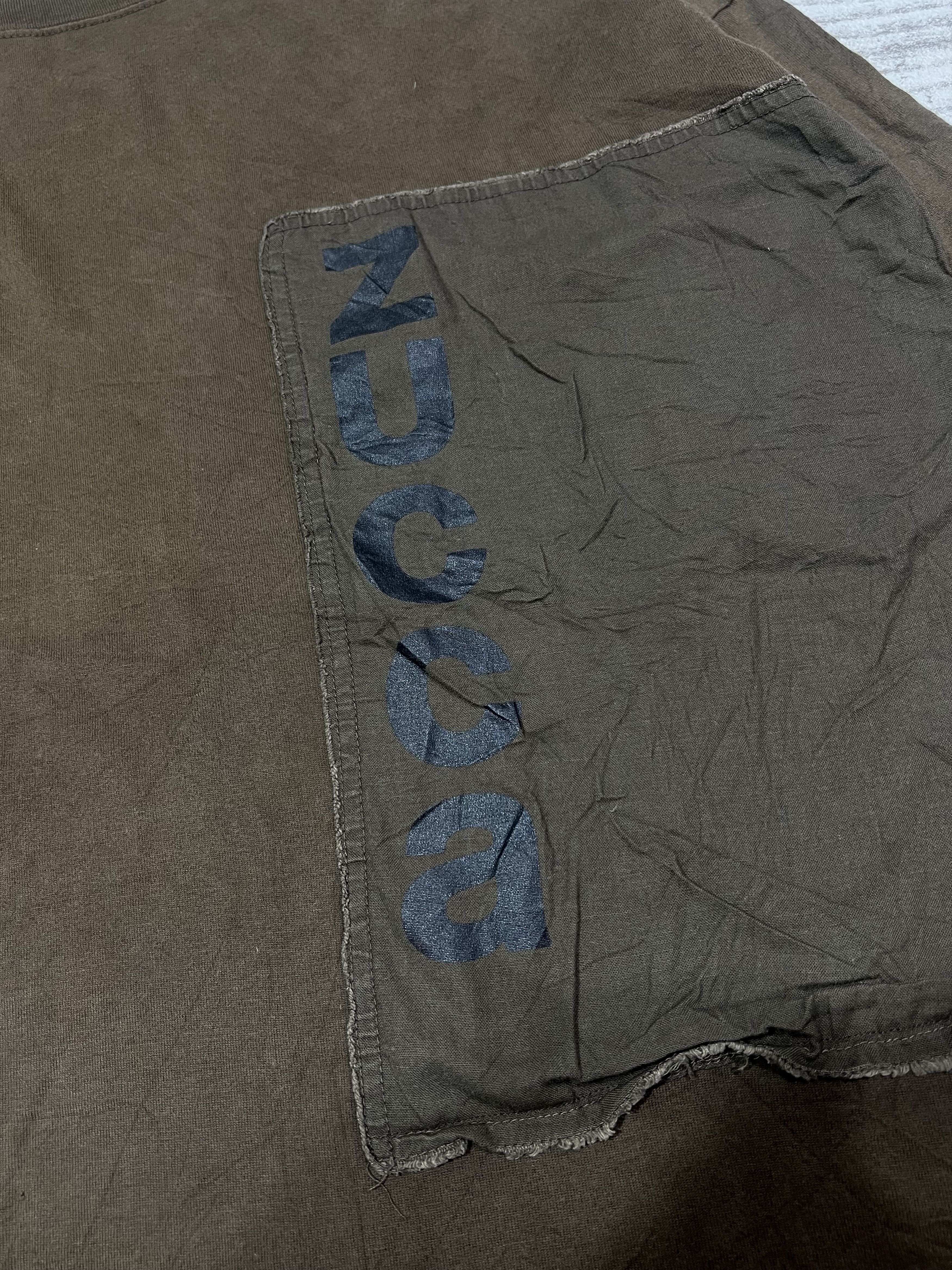Issey Miyake 2000s Cabane de Zucca Script Logo Print Longsleeve Tee Shirt Size US L / EU 52-54 / 3 - 2 Thumbnail
