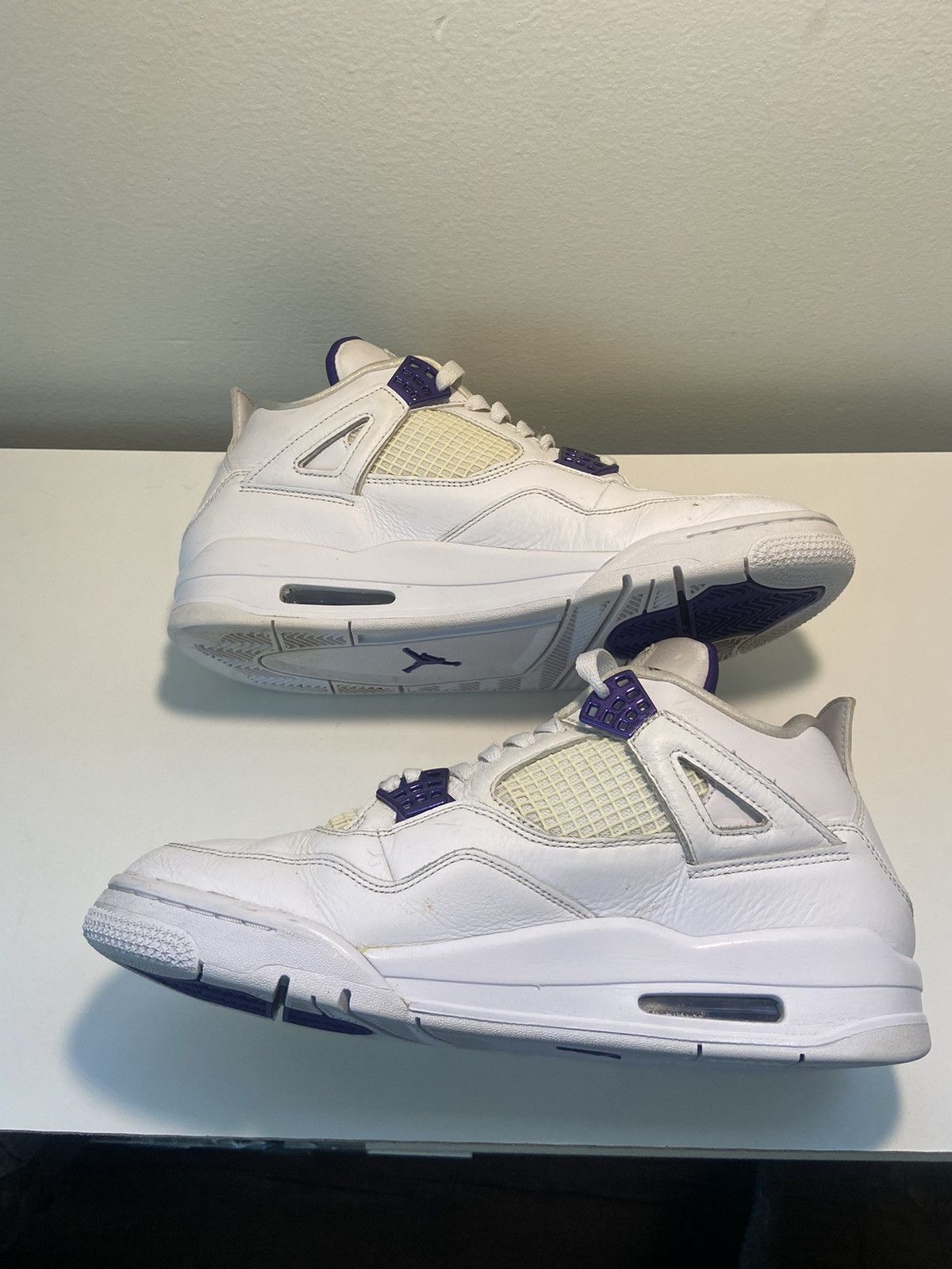 Jordan Brand Jordan 4 Retro Mid Purple Metallic Size US 11 / EU 44 - 4 Thumbnail