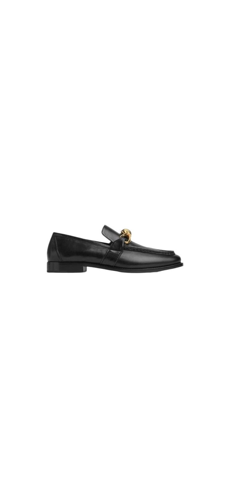BOTTEGA VENETA ASTAIRE METALLIC KNOT NAPA LOAFERS