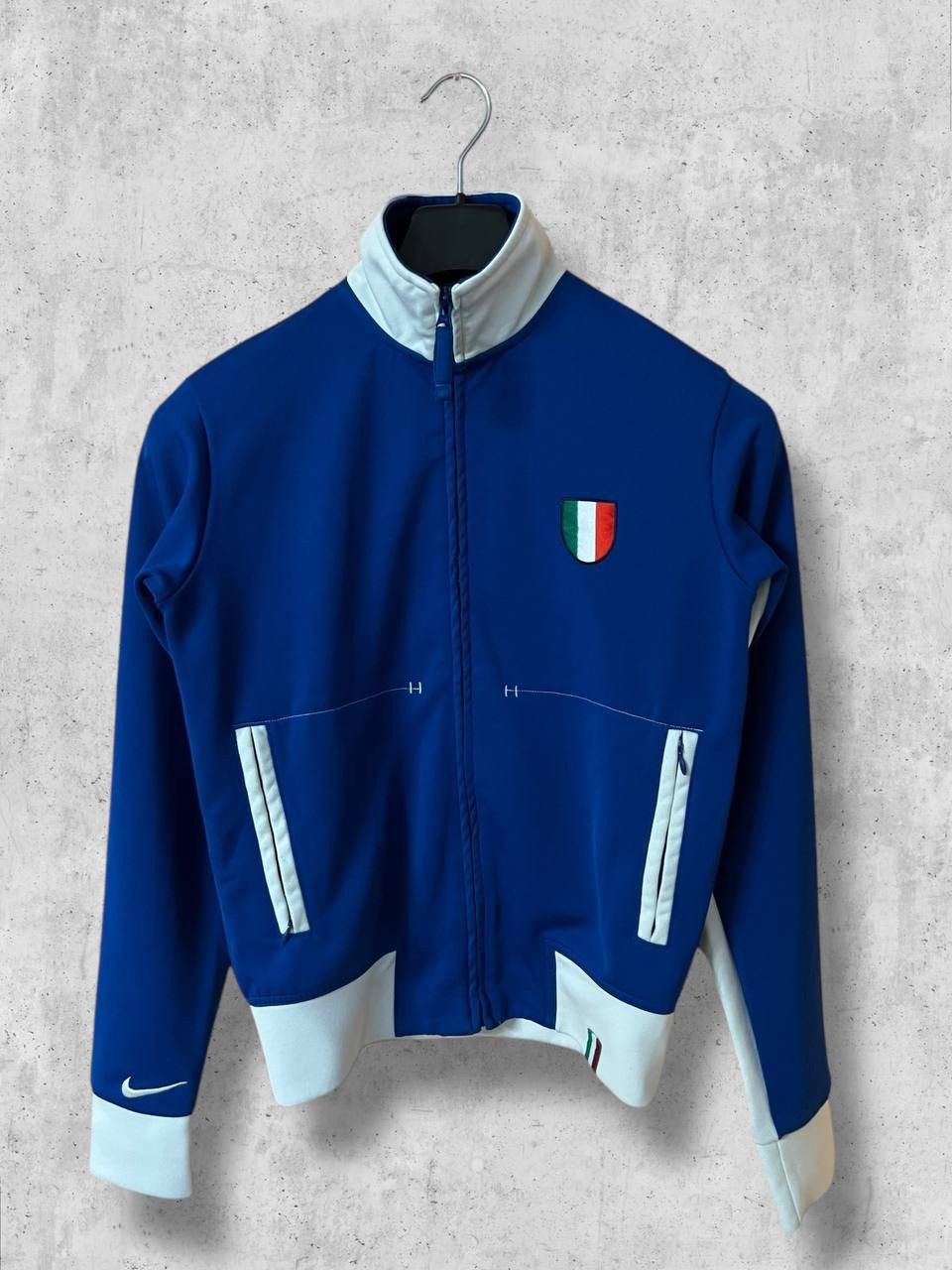 Nike Nike ITALY TRACK JACKET zip AZZURRI vintage soccer football Size US S / EU 44-46 / 1 - 2 Thumbnail