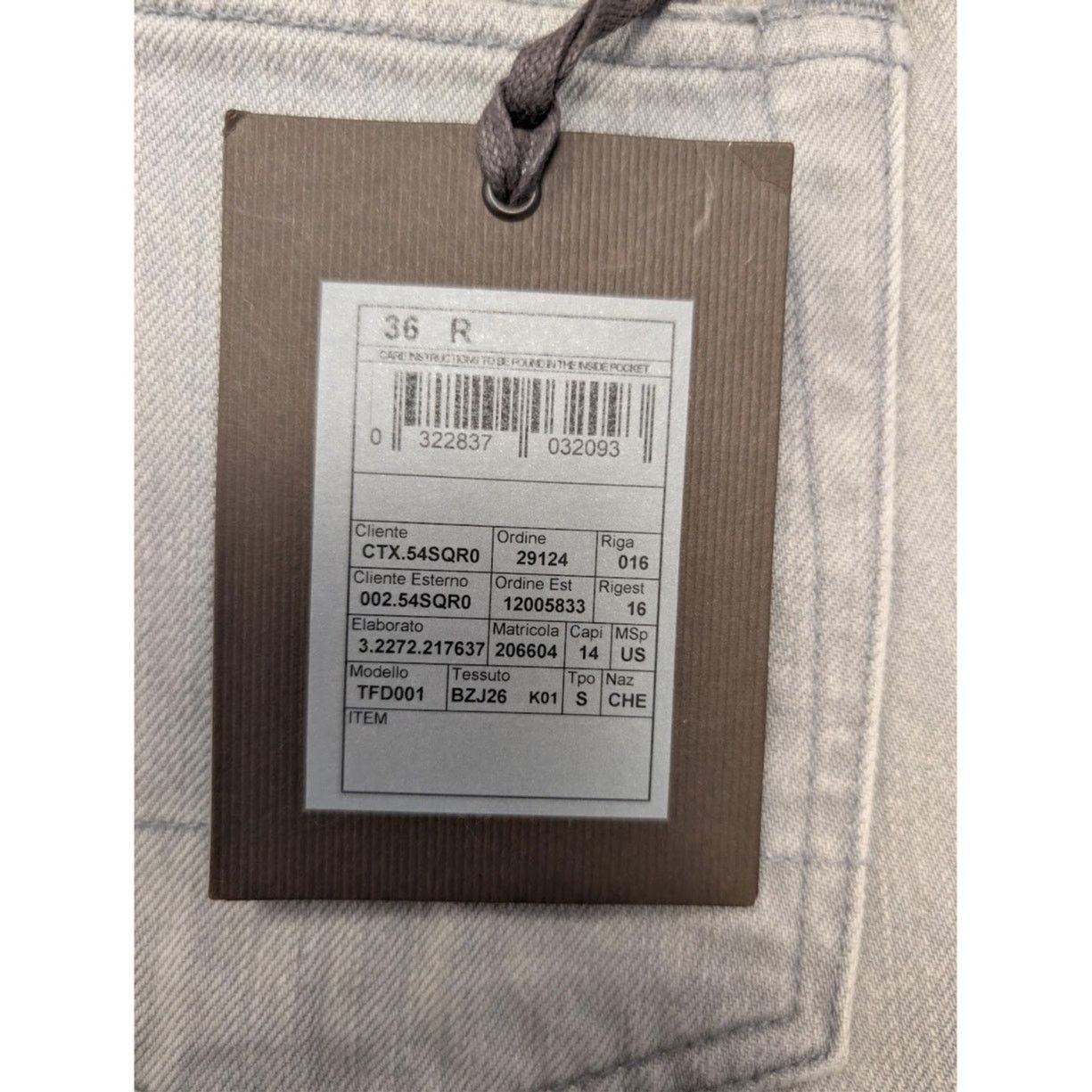Tom Ford o1rshd1 Slim Jeans in Grey Size US 36 / EU 52 - 21 Thumbnail