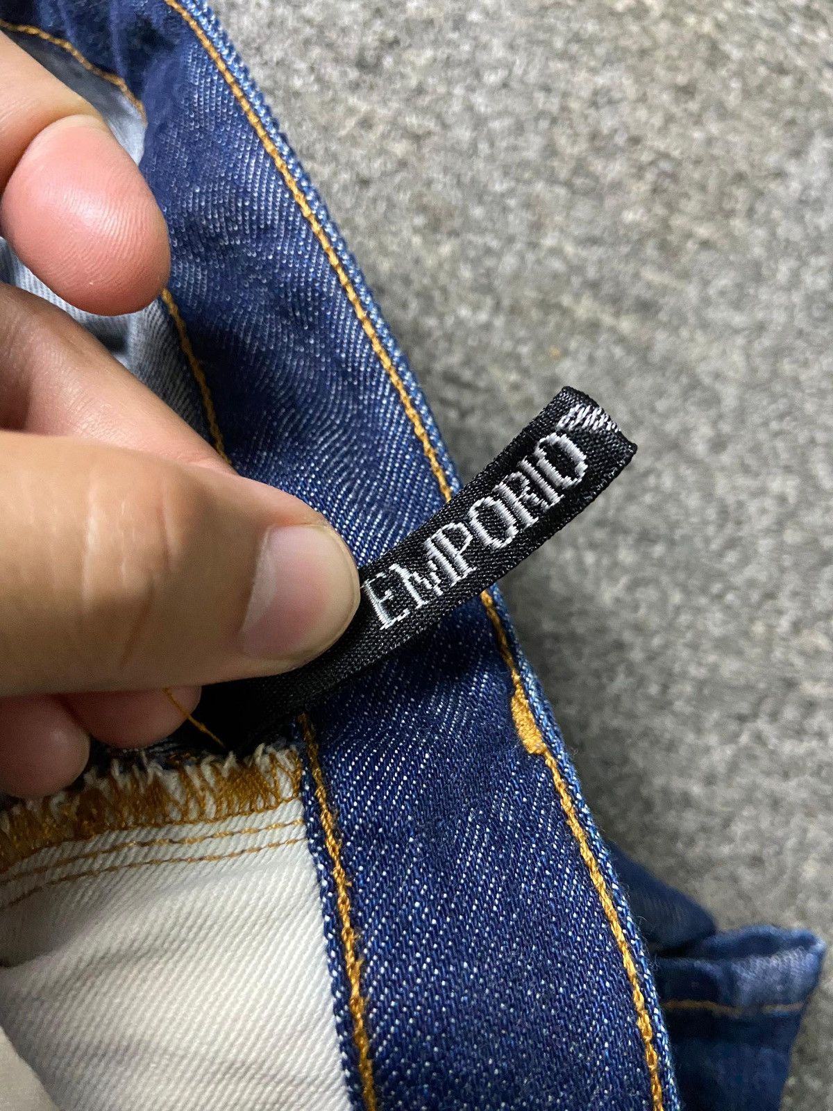 Emporio Armani Emporio Armani Regular Cut Jeans (154) Size US 34 / EU 50 - 5 Thumbnail