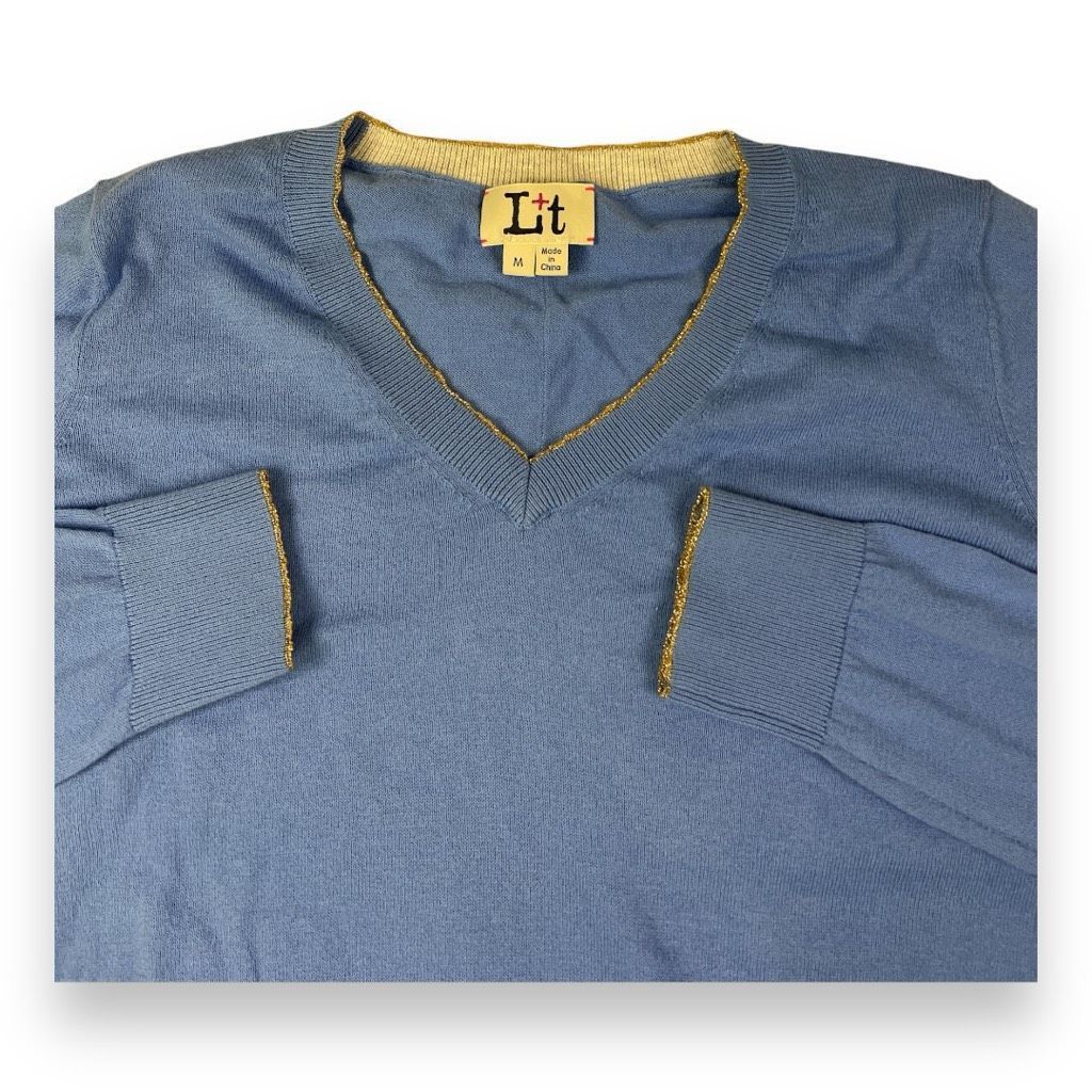 Other Label + Thread Frankie Vee Sweater Size Medium Size M / US 6-8 / IT 42-44 - 2 Thumbnail
