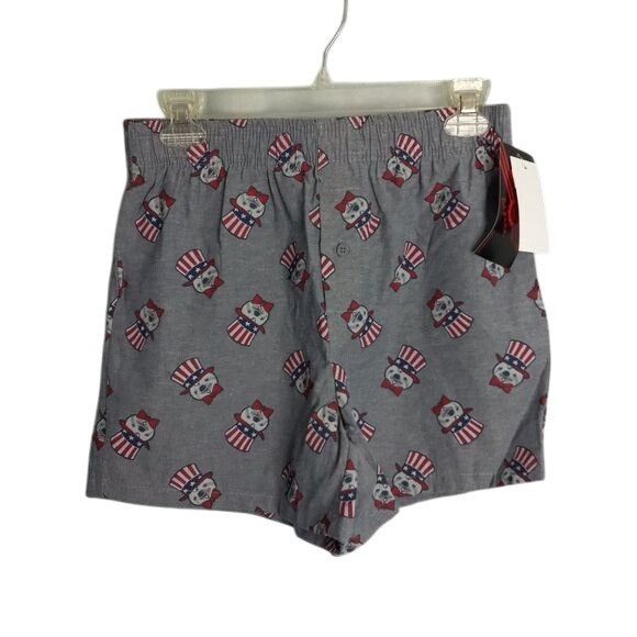 Mad Engine MAD Engine S Boxers Gray Flag Patriotic Americana Gopher Hat Size 28 - 1 Thumbnail