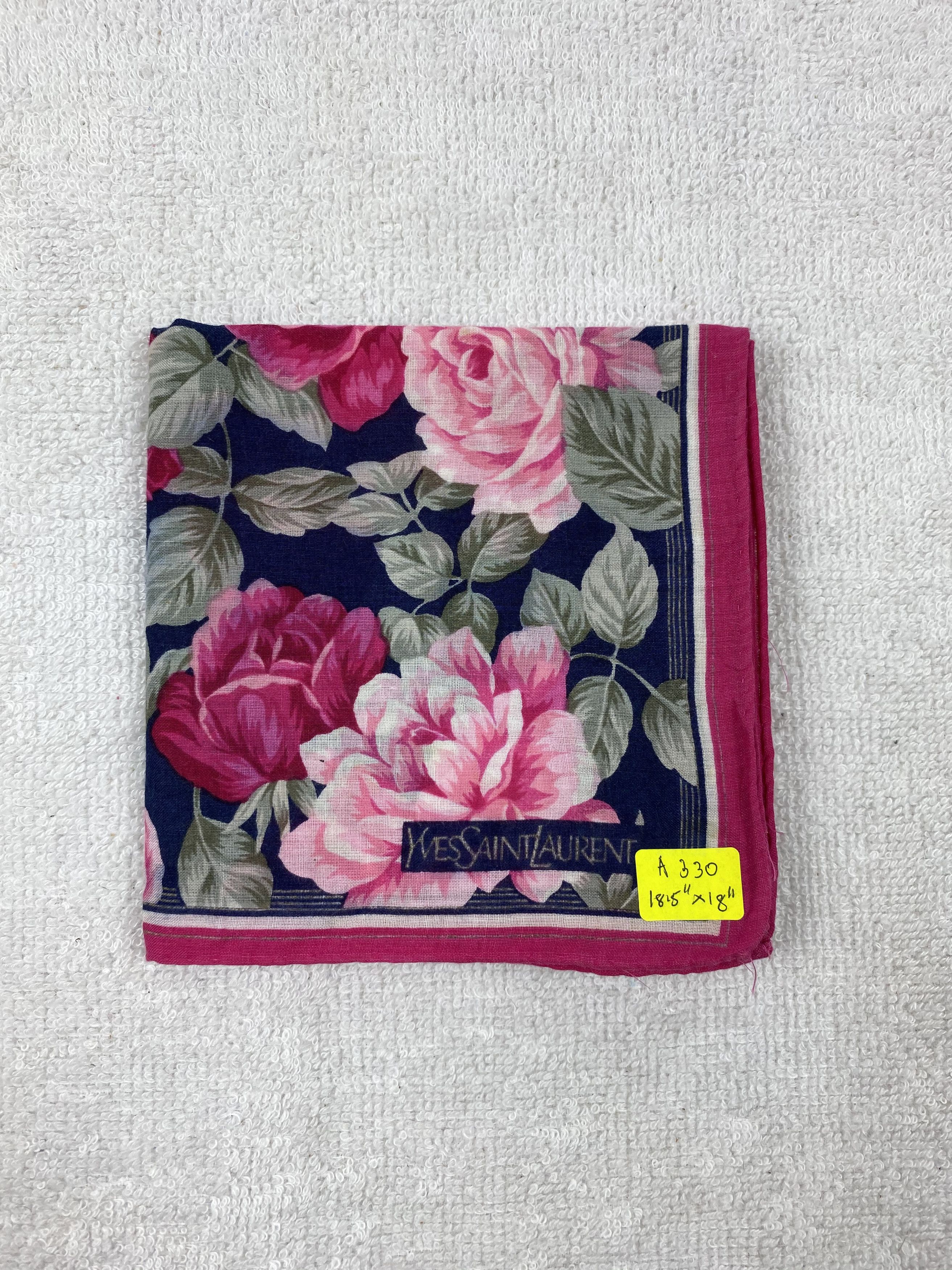 Yves Saint Laurent Yves Saint Laurent Handkerchief / Bandana / Neckerchief Size ONE SIZE - 6 Thumbnail
