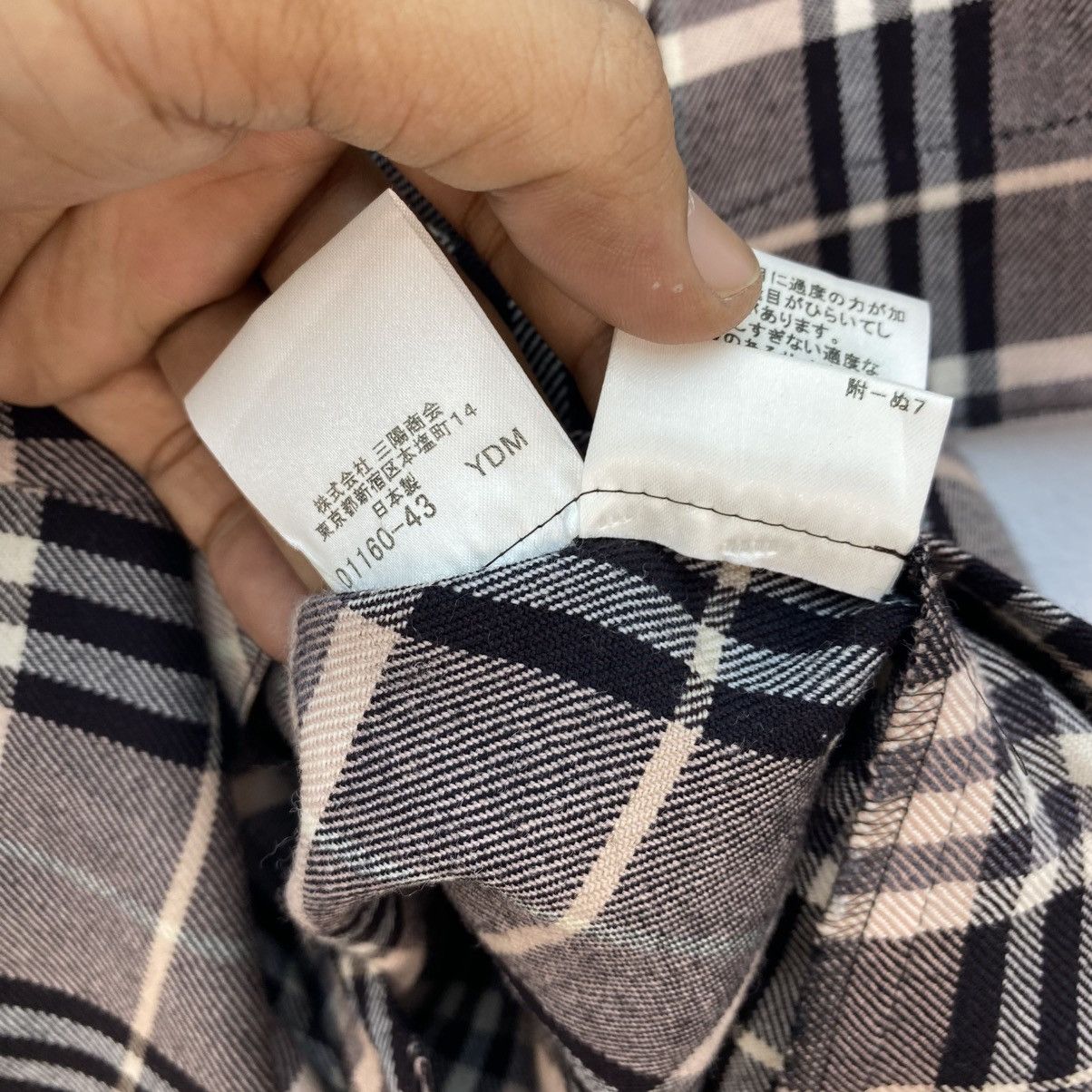 Burberry Burberrys Belted Dress Plaid Size S / US 4 / IT 40 - 9 Thumbnail