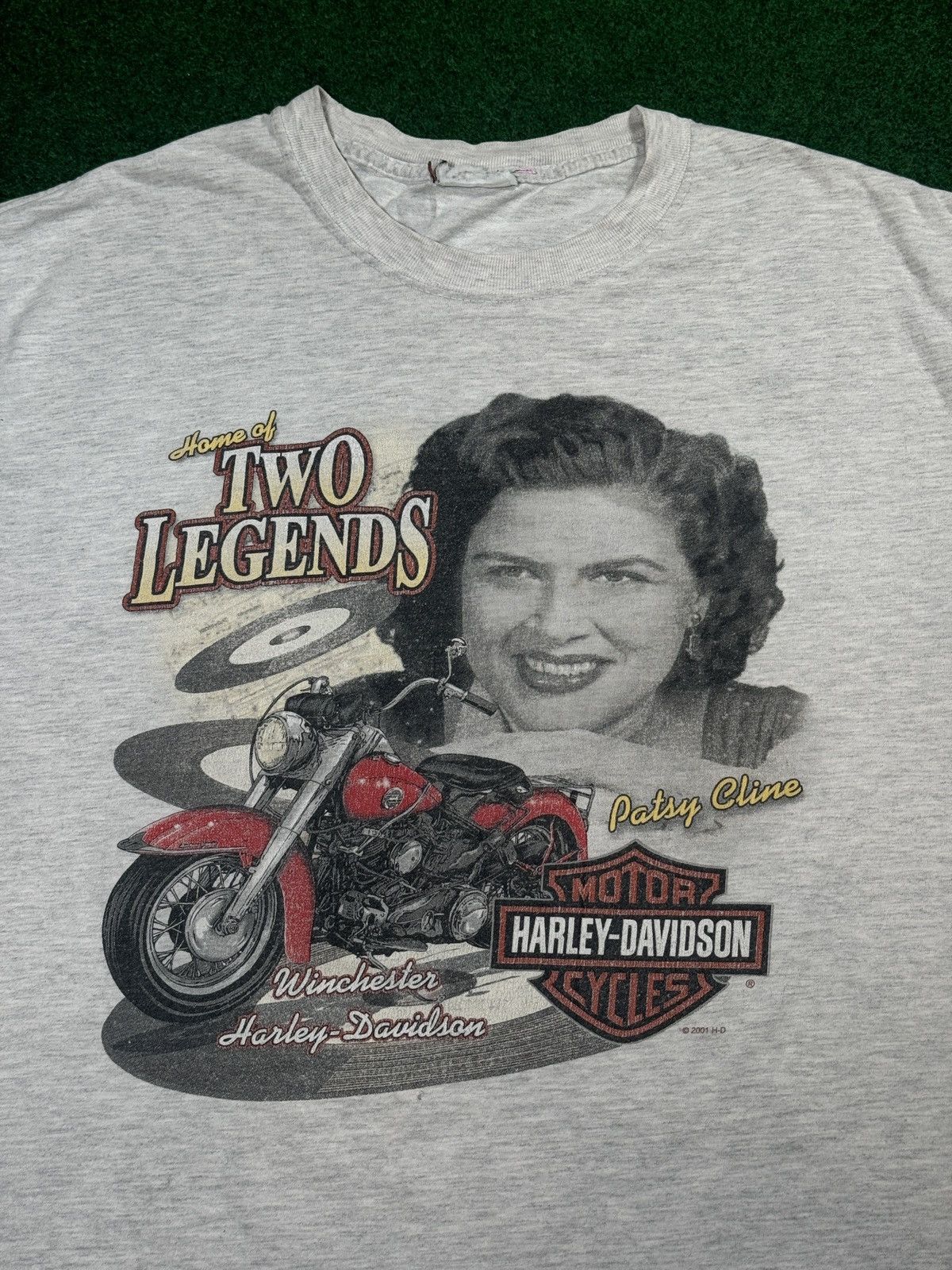Harley Davidson Y2K Harley Davidson Patsy Cline Winchester Biker T 