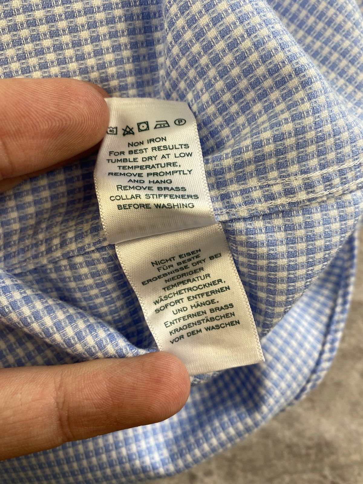 Charles Tyrwhitt Charles Tyrwhitt Houndstooth Button Shirt Size: 16 Size US M / EU 48-50 / 2 - 7 Thumbnail