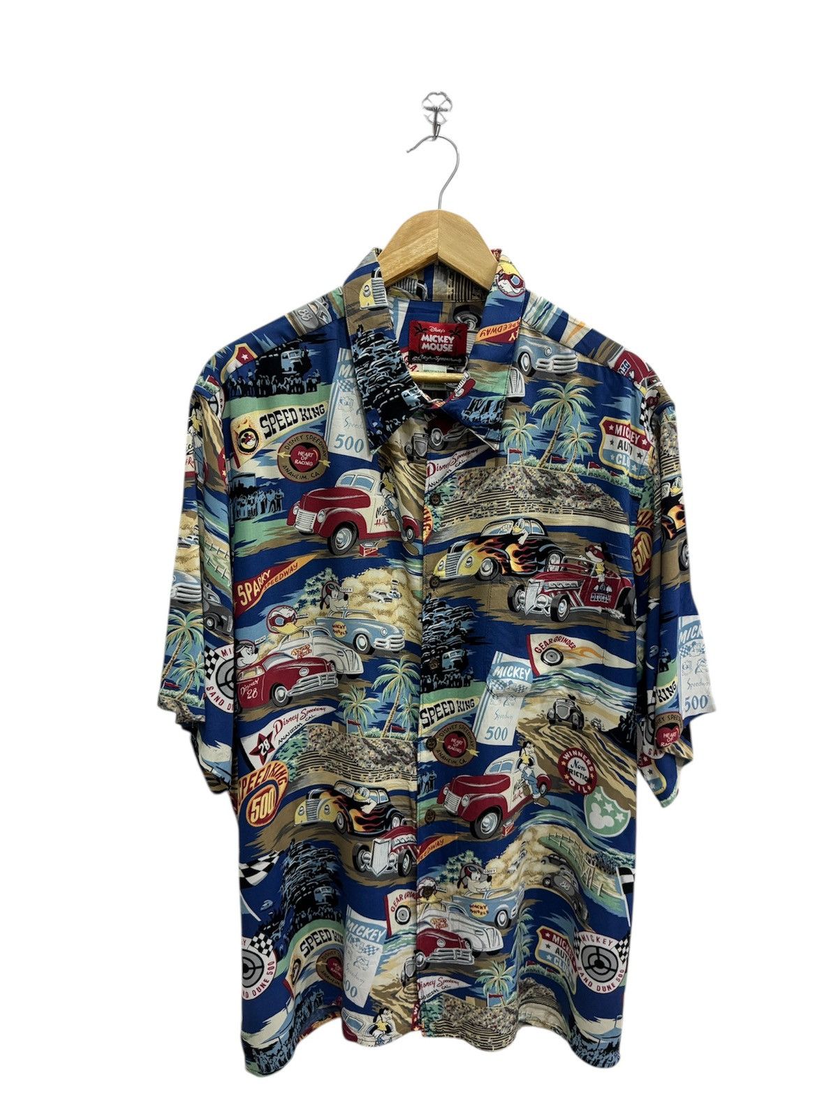 Mickey Mouse × Reyn Spooner Vintage Mickey x Reyn Spooner Hawaii Shirt 100% Rayon Size US XL / EU 56 / 4 - 1 Thumbnail