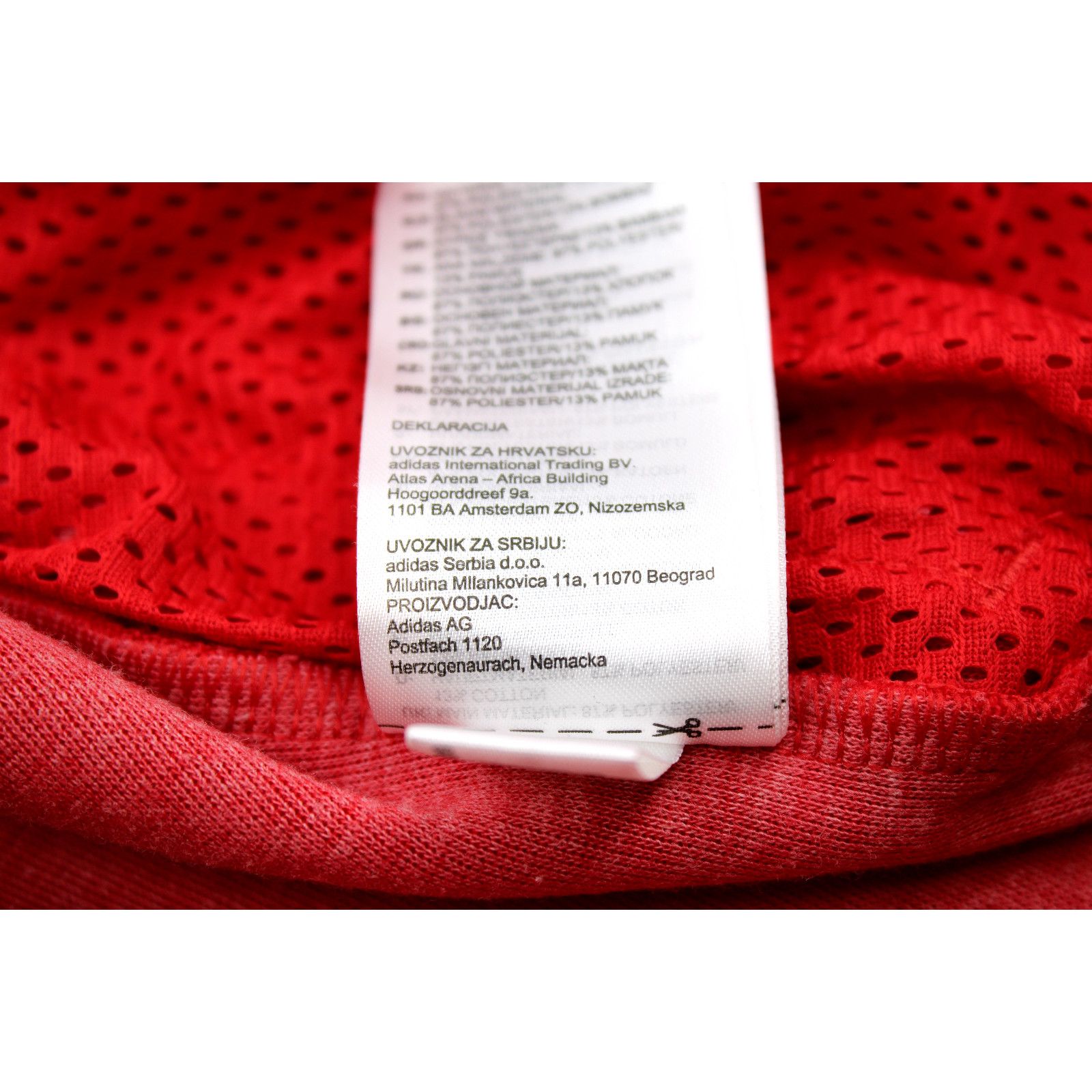 NWT ADIDAS Manchester United Z.N.E. CW7670 Jacket Size S $80