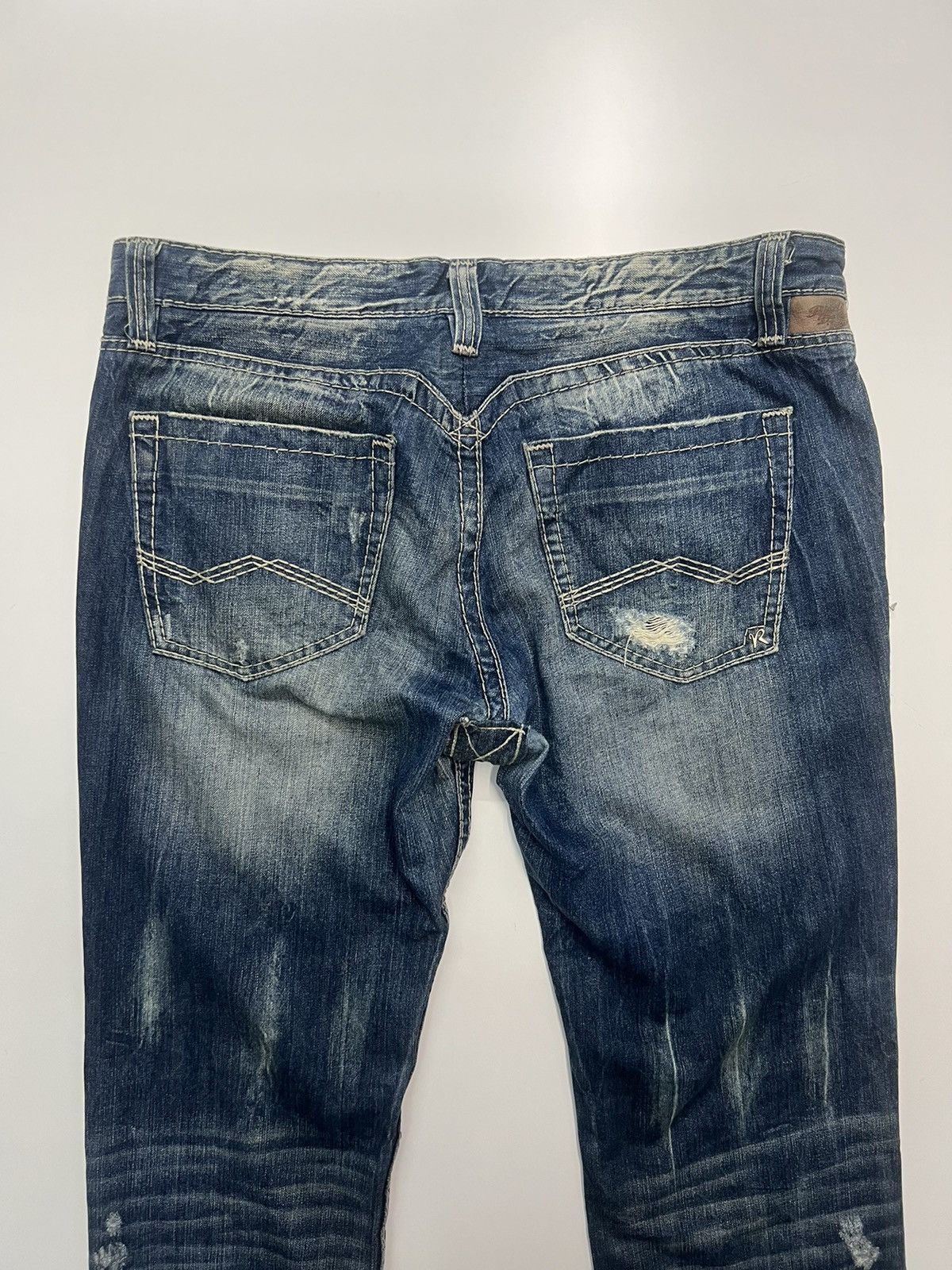 Japanese Brand × Vintage VINTAGE RIVET DE CRU JEANS SIZE 42 Size US 42 / EU 58 - 9 Thumbnail