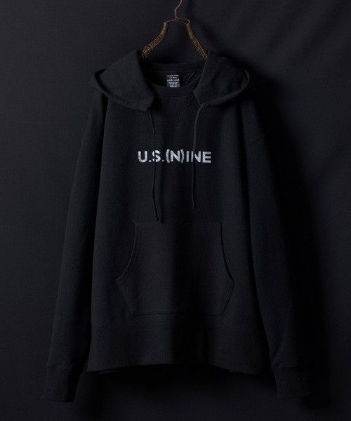 image of Number N Ine Number Nine U.s.(N)Ine Vintage Gazette Hoodie in Black, Men's (Size Medium)