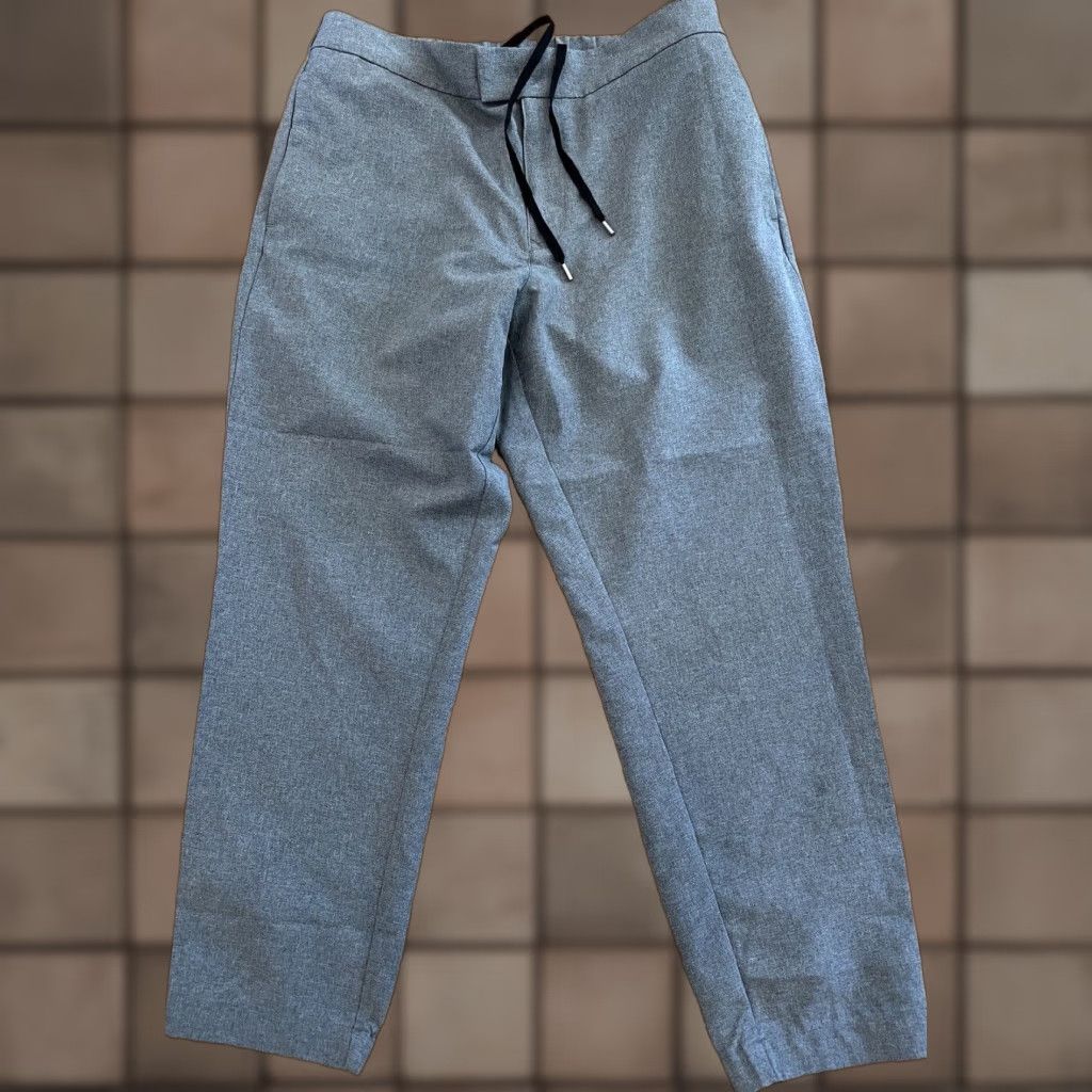 Bonobos Bonobos Pants M Gray Off Duty Chino Joggers Tapered Ankle Travel Commute Office Size US 31 - 1 Thumbnail