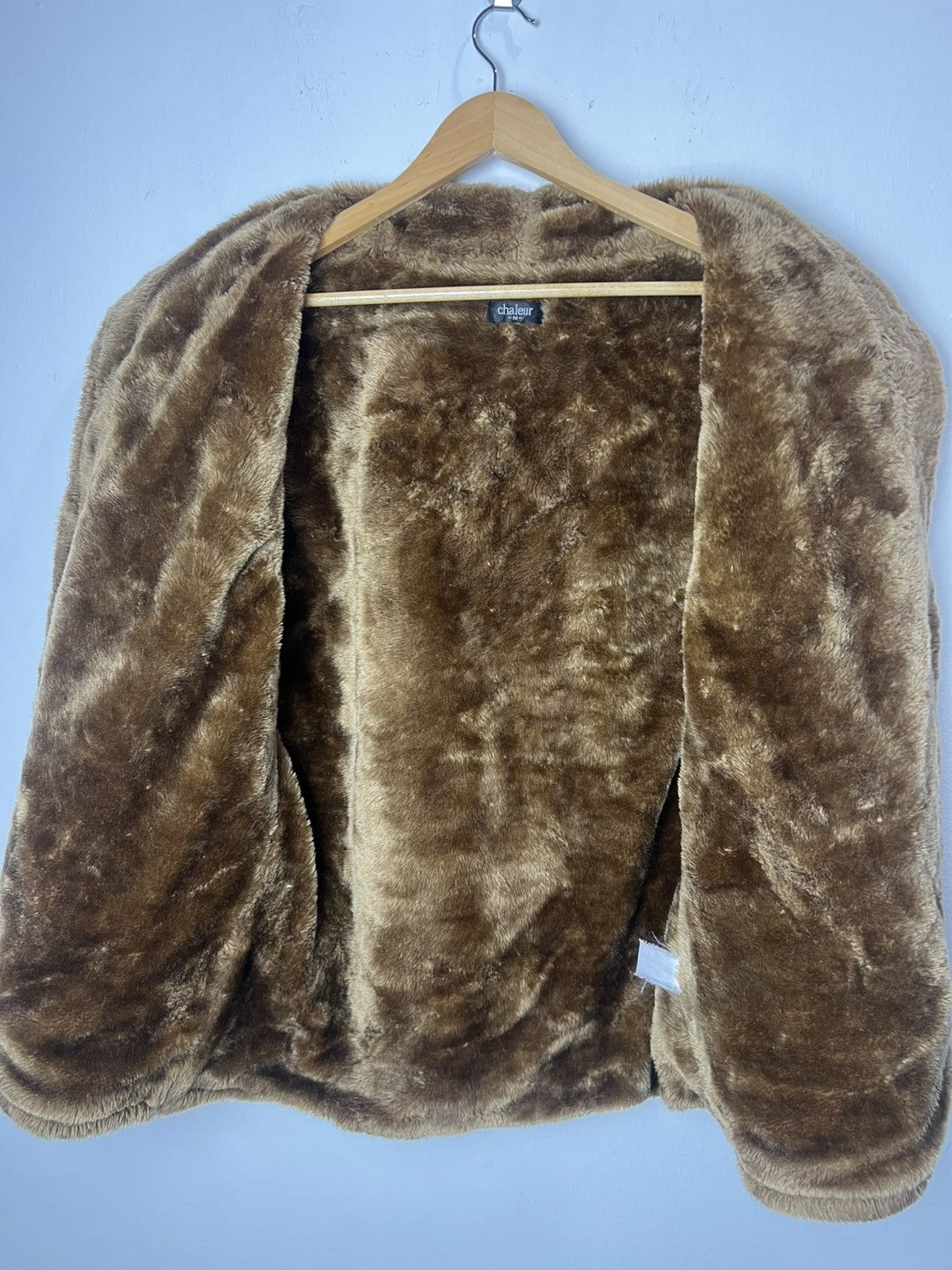 Vintage Vintage Chaleur Plaid Faux Fur Trim Sherpa Vest Size US M / EU 48-50 / 2 - 8 Thumbnail
