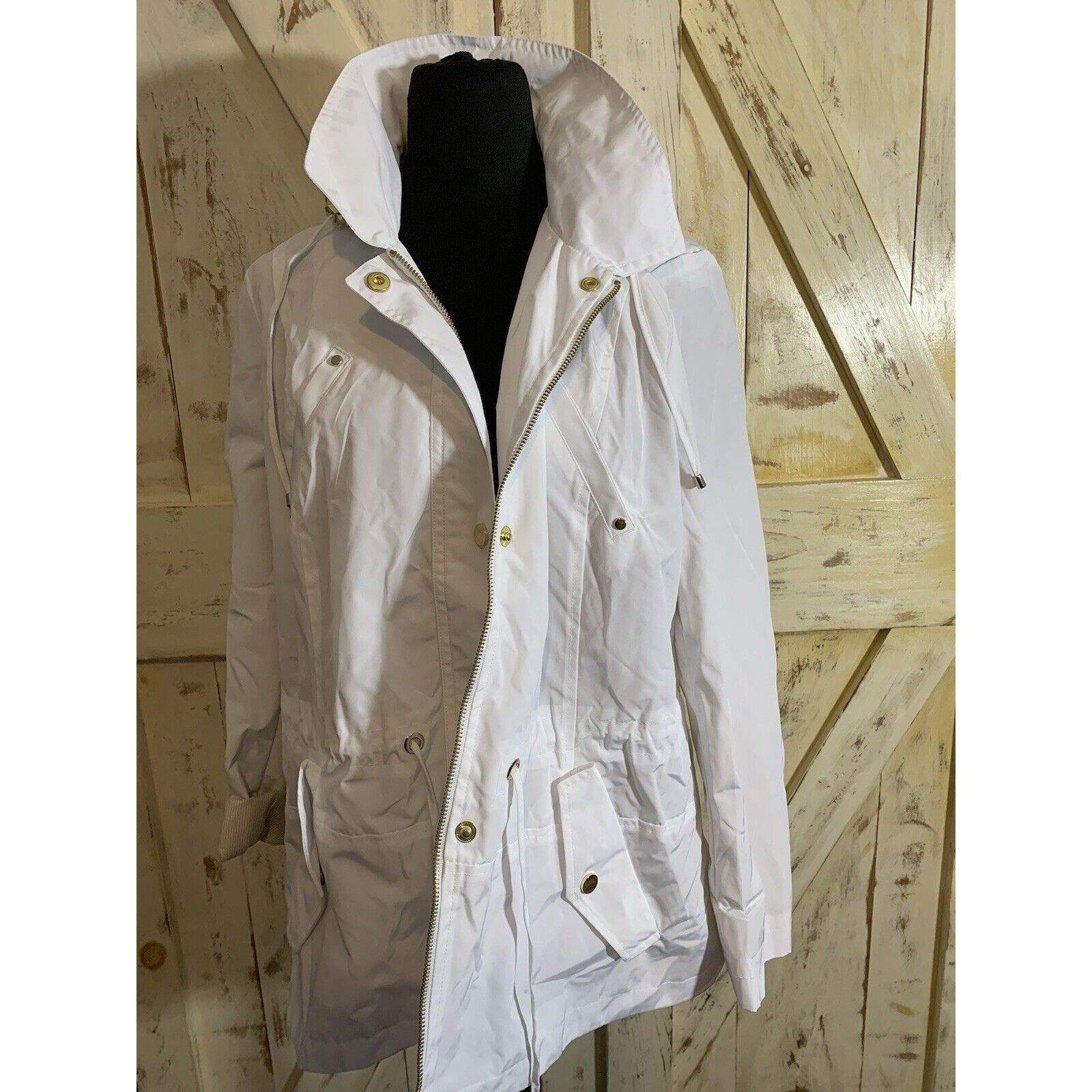 Other Charter Club Anorak Weather Resistant Button Tie Waist |PXL Size XL / US 12-14 / IT 48-50 - 2 Thumbnail
