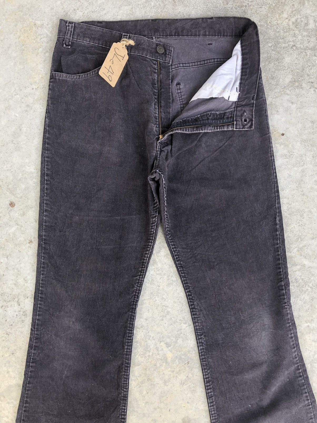 Levi's Vintage 70’s Levi’s Corduroy Pants Flared Jeans 646 Size US 33 - 3 Thumbnail