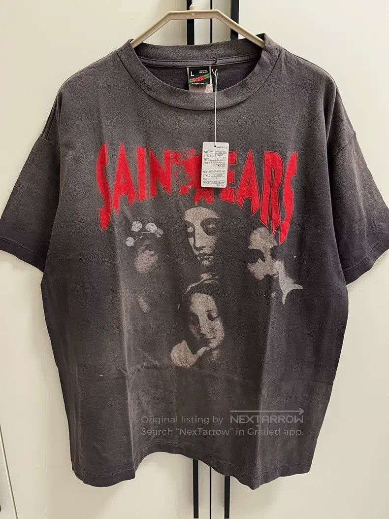 Saint Michael Saint Michael Virgin Face/Back Imp Short Sleeve Size US L / EU 52-54 / 3 - 1 Thumbnail