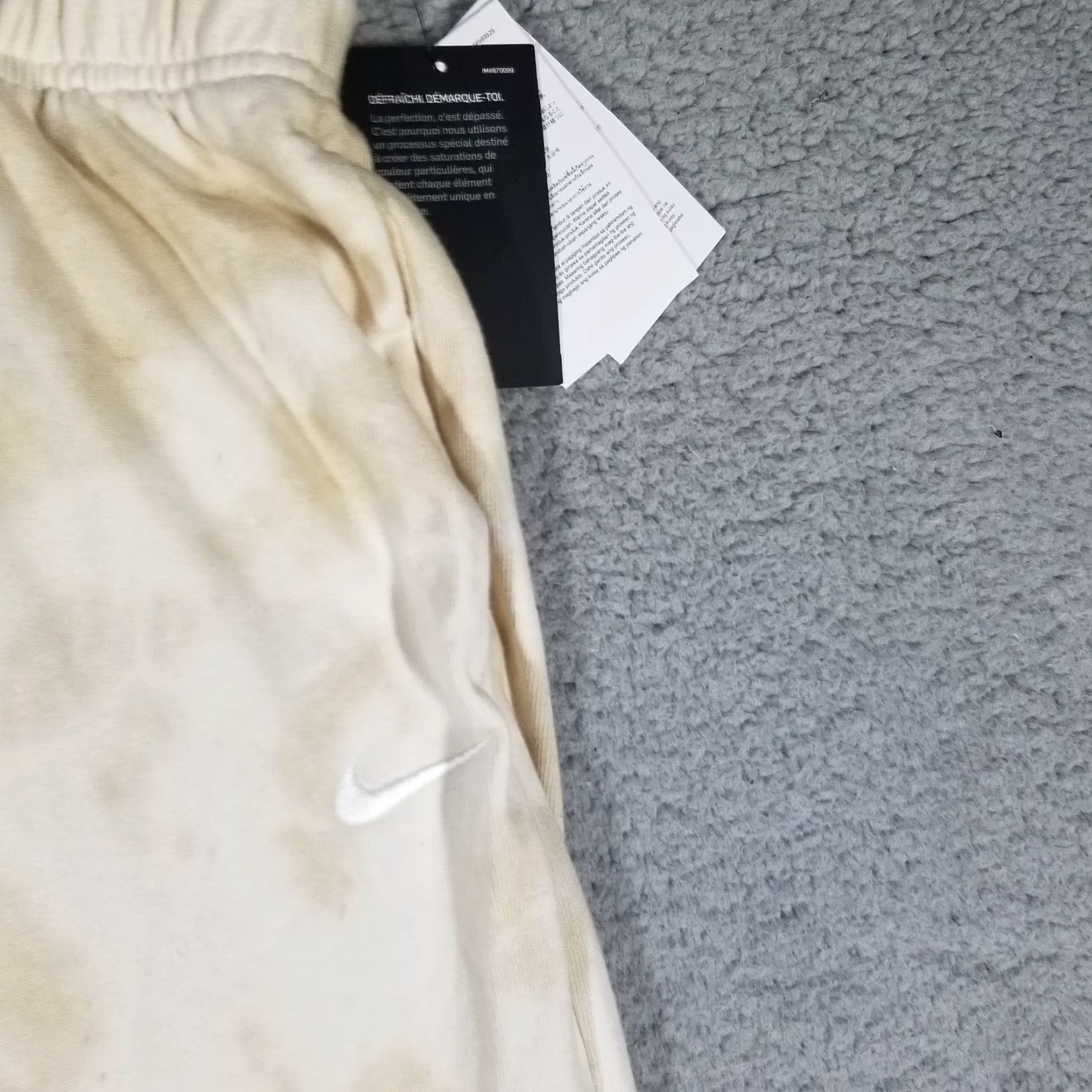 Nike Nike Women's Joggers 1X Tapered Tye Dye Sweatpants Activewear Casual Yellow Size 40" / US 18 - 3 Thumbnail