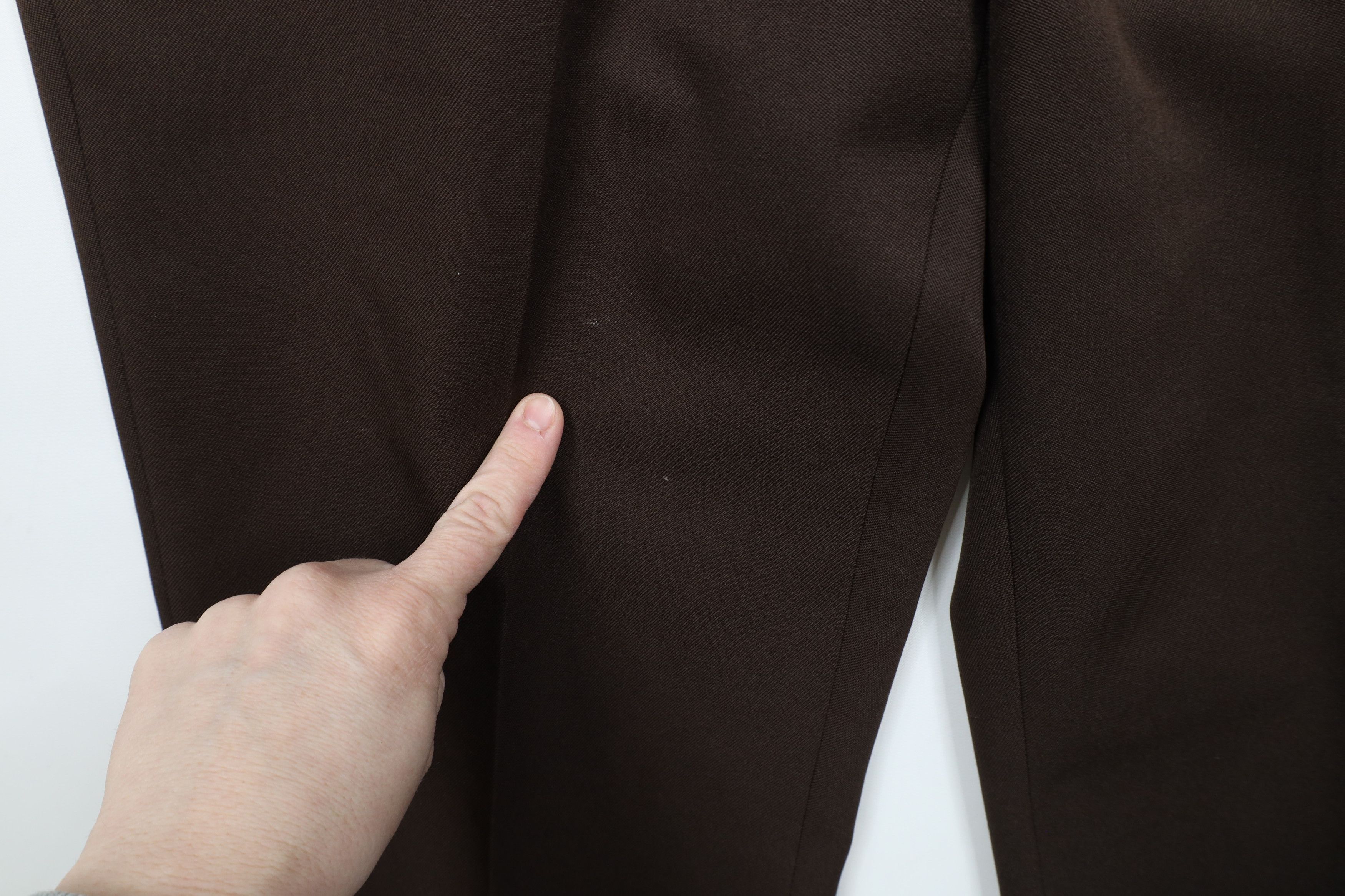 Vintage Vintage 70s Streetwear Flared Wide Leg Chino Pants Brown USA Size US 34 / EU 50 - 7 Thumbnail