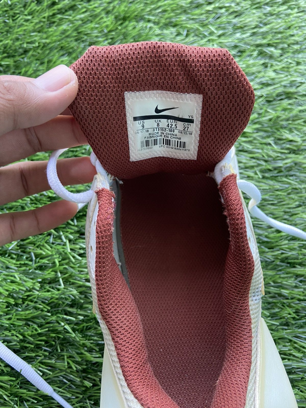 A-COLD-WALL* × Nike Nike Zoom Vomero 5 A Cold Wall Sail Size US 9 / EU 42 - 21 Thumbnail
