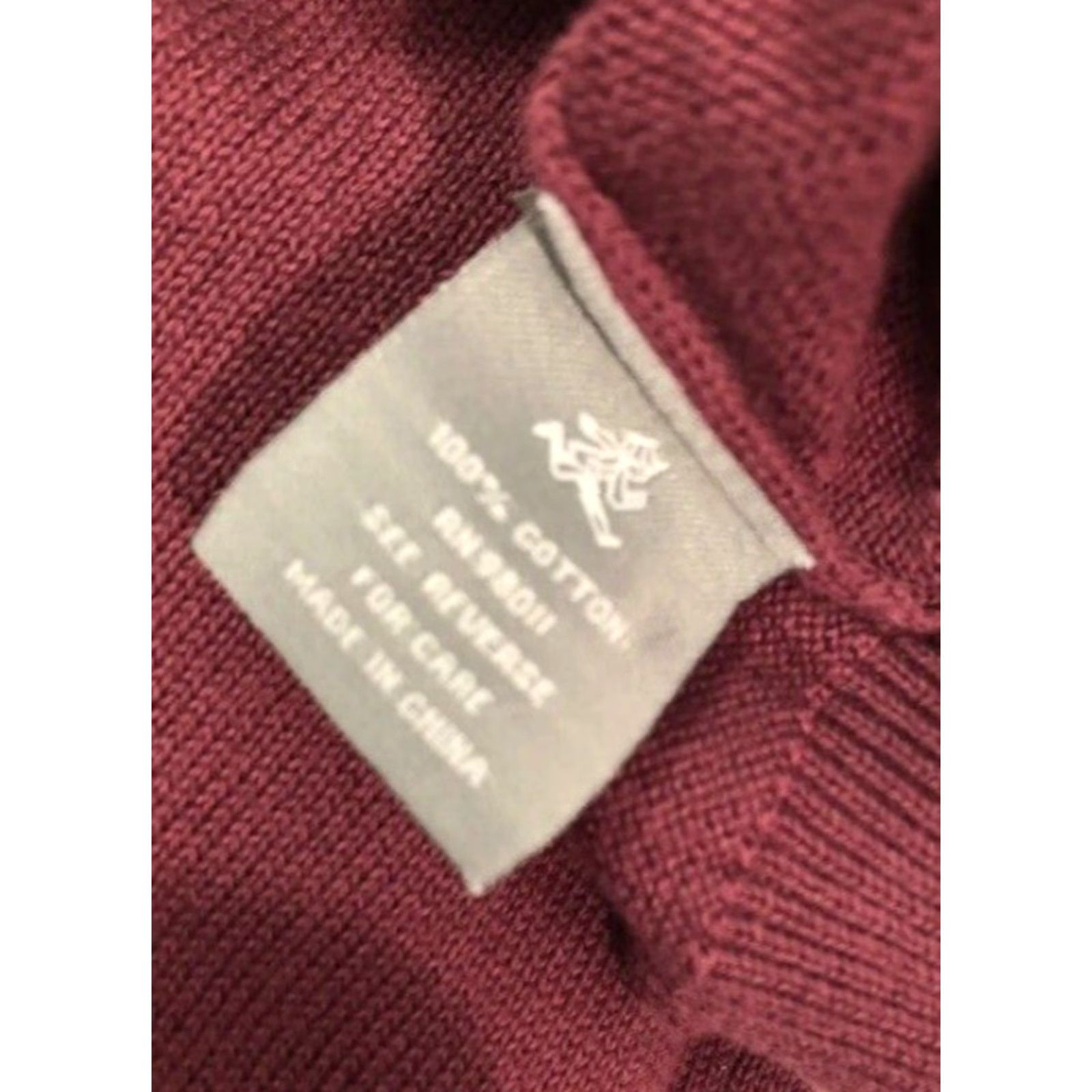 NANGA PLAY CLOTHS Our Gang Dog Cardigan Varsity Sweater - XL Burgundy Embroidered - Men Tee? Size US XL / EU 56 / 4 - 6 Thumbnail