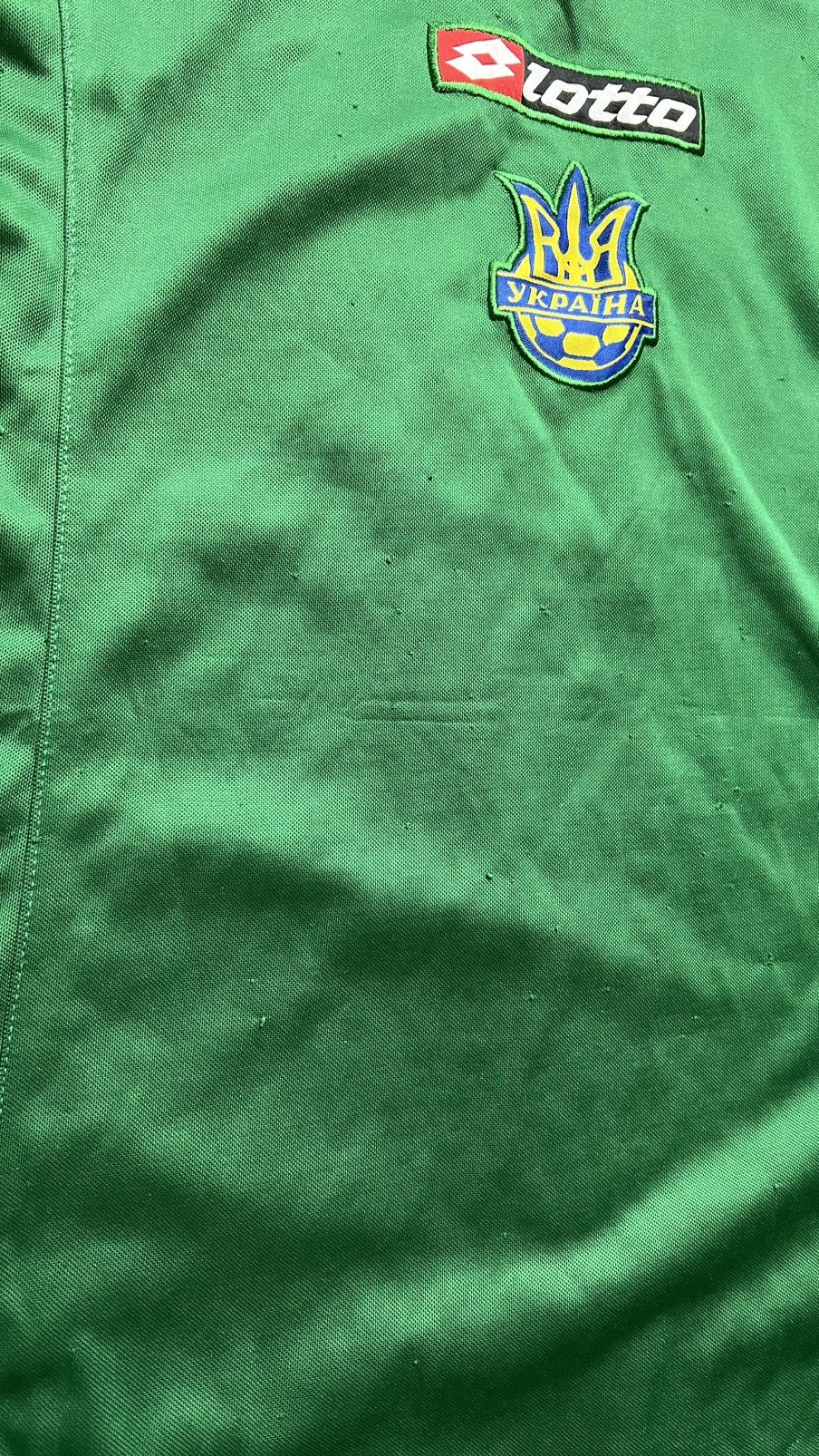 Lotto Sport 00’s Shovkovskiy Ukraine national team goalkeeper jersey Size US M / EU 48-50 / 2 - 5 Thumbnail