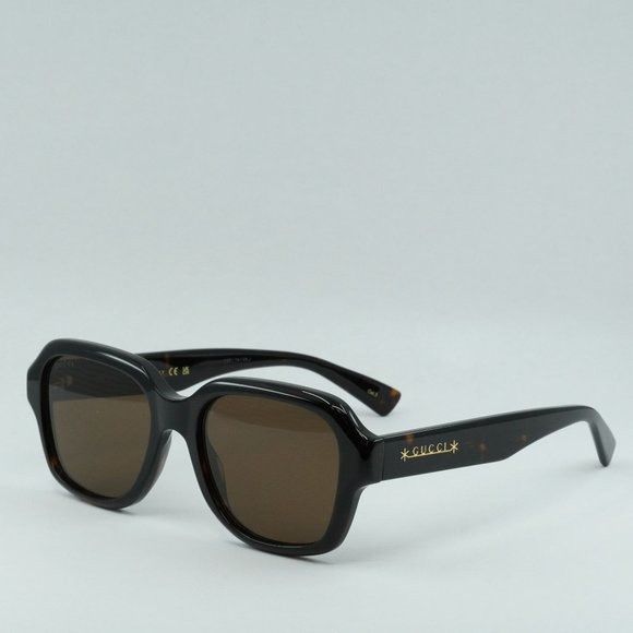 image of New Gucci Gg1174S 002 Havana Brown Sunglasses, Women's