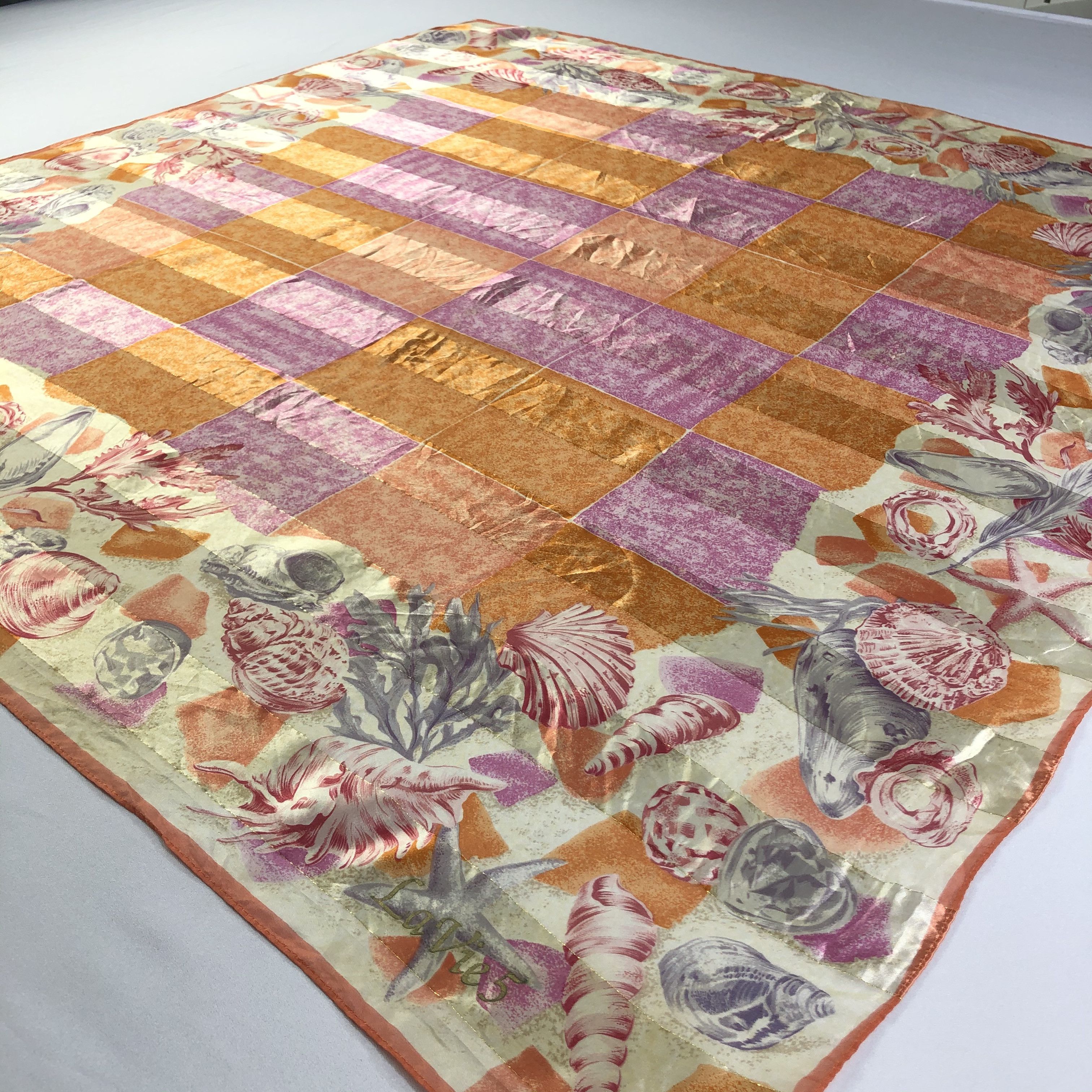 Vintage Vintage Silk Scarf Size ONE SIZE - 3 Thumbnail