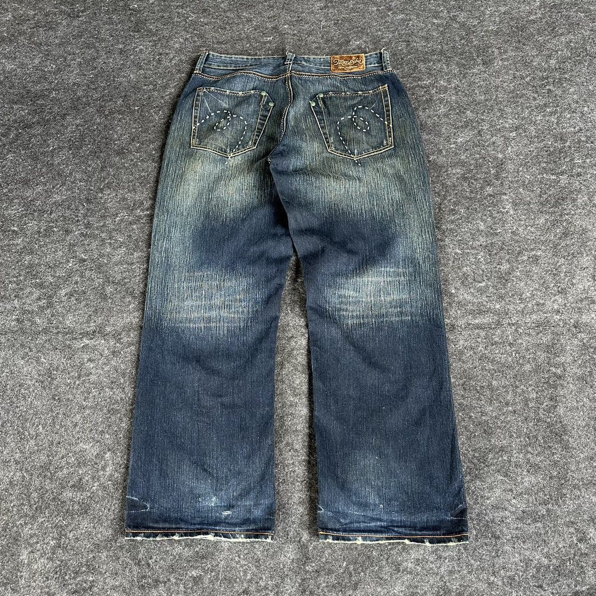 Marc Ecko Y2K Super Baggy Marc Ecko Regular Denim 34x31 D600 Size US 34 / EU 50 - 4 Thumbnail