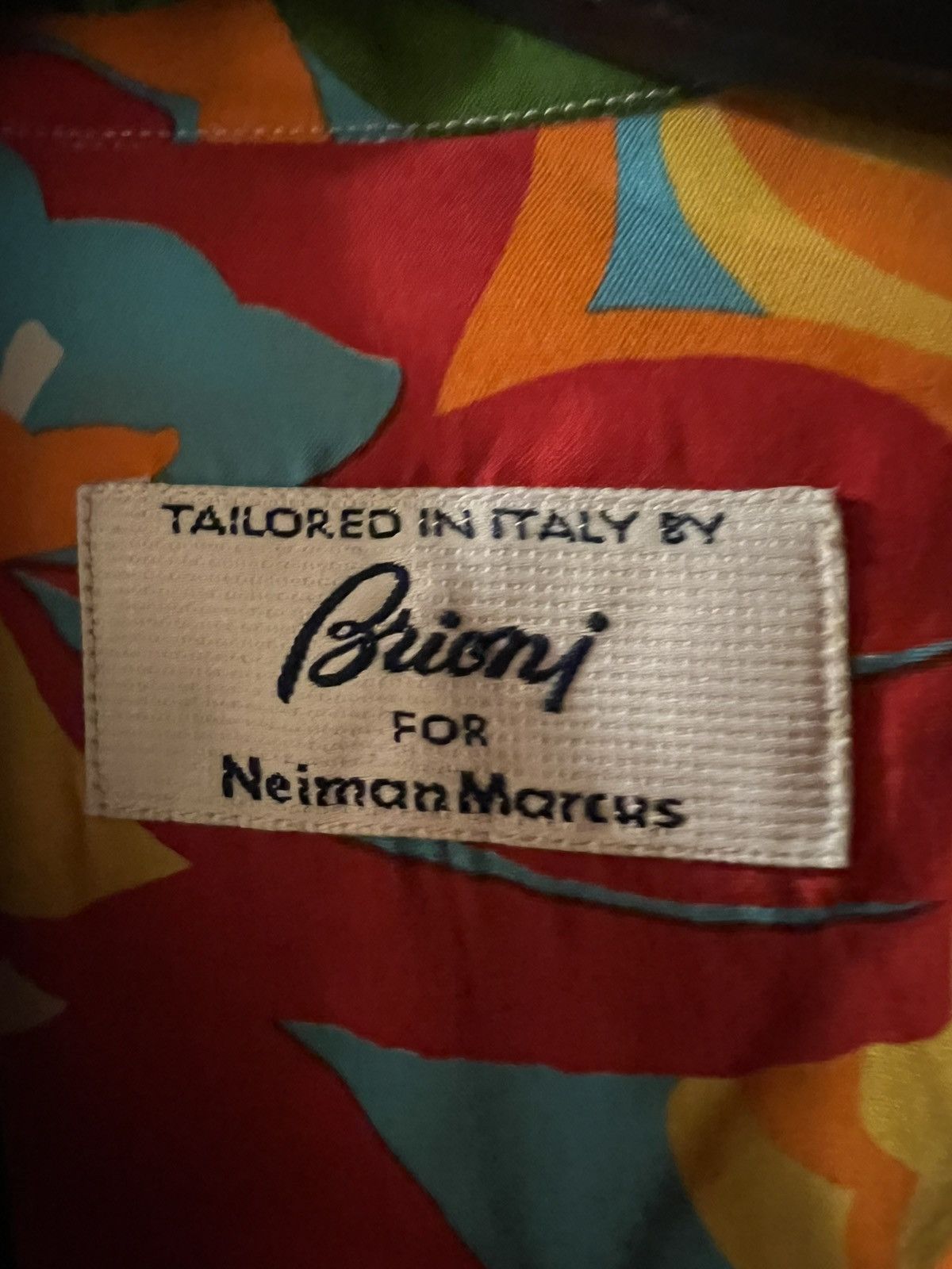 Brioni Brioni x Neiman Marcus Hawaiian Floral Camp Collar Shirt Size US XL / EU 56 / 4 - 2 Thumbnail