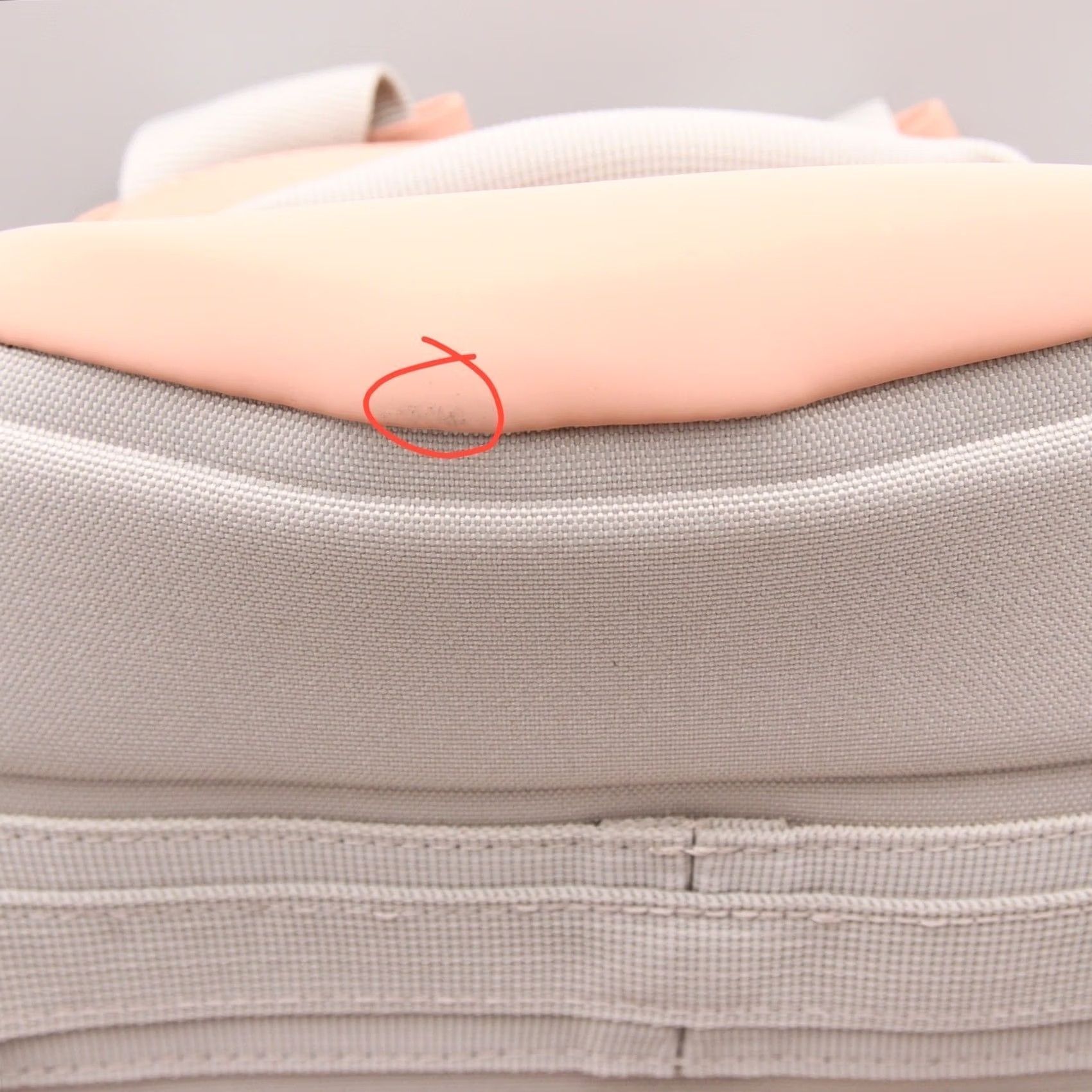 Rains RAINS Texel Duffel Bag Mini W3 Coy Peach Pink Waterproof Backpack Carry Bag Size ONE SIZE - 7 Thumbnail