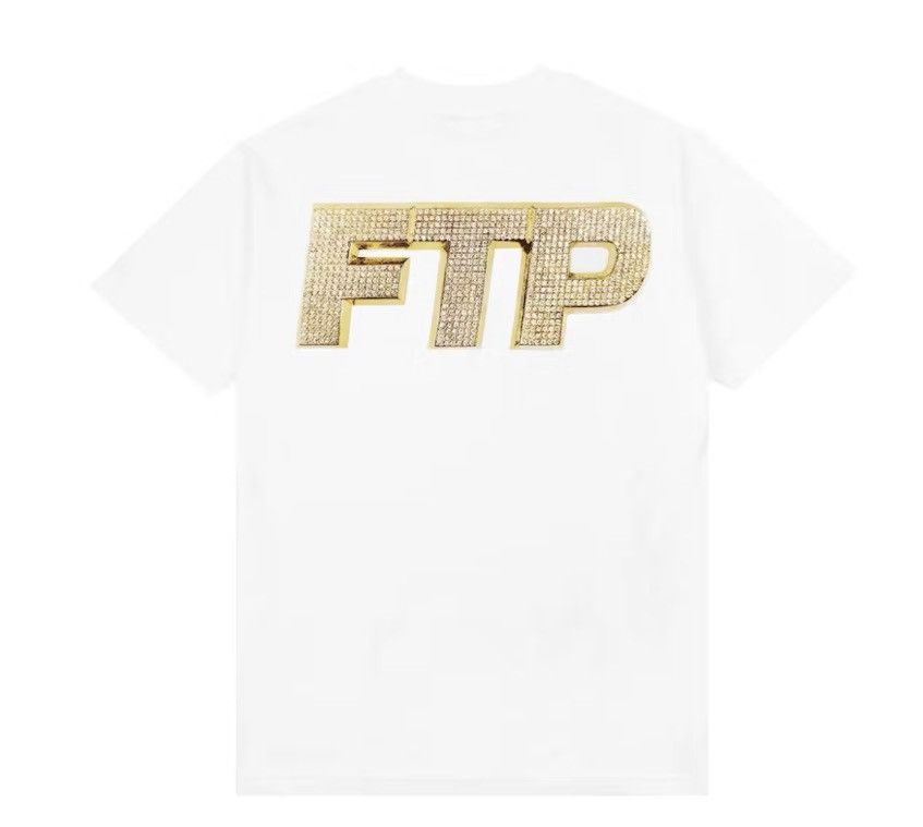 Fuck The Population Fuck The Population Bling Logo Tee FTP Size US XXL / EU 58 / 5 - 2 Thumbnail