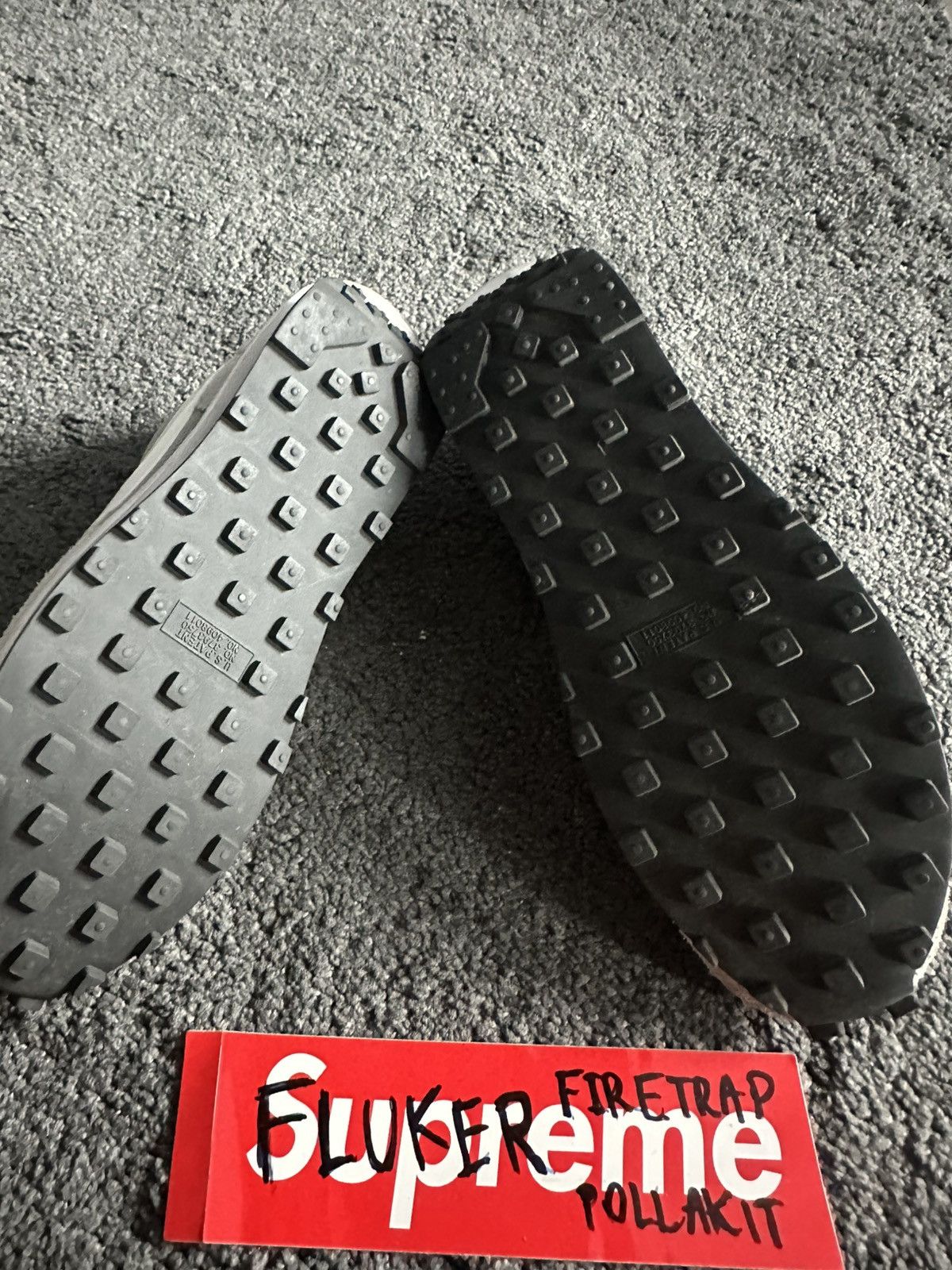 Fragment Design × Nike × Sacai Nike LDWaffle sacai Fragment "Light Smoke Grey - NO BOX Size US 10 / EU 43 - 6 Thumbnail