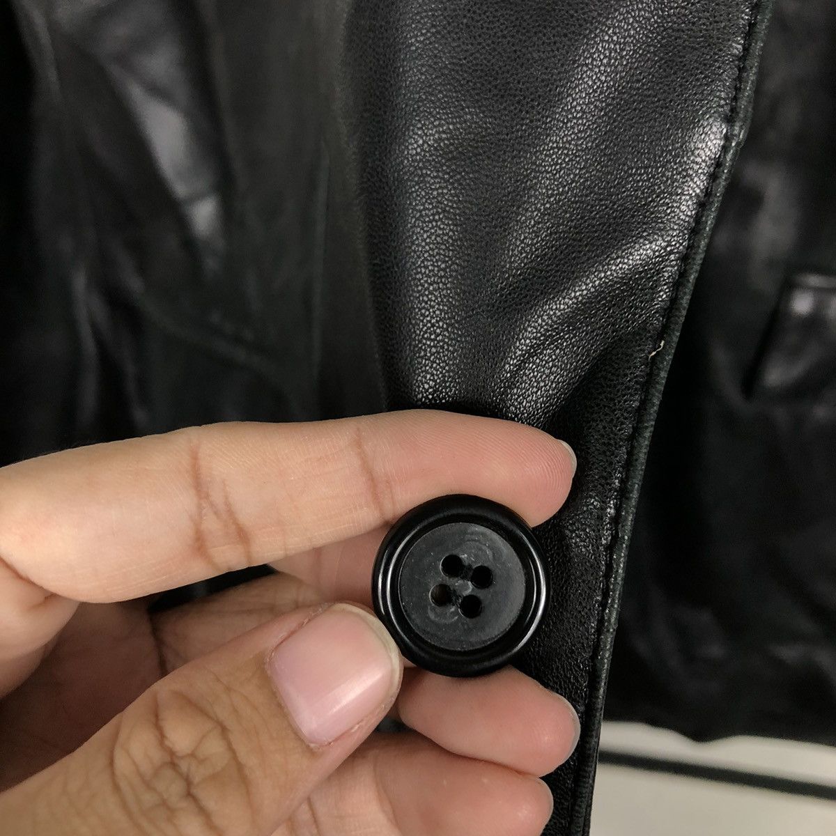 Japanese Brand 📌Vintage Chore Leather Jacket Biker Nichiwa Issey Miyake Size US M / EU 48-50 / 2 - 17 Thumbnail