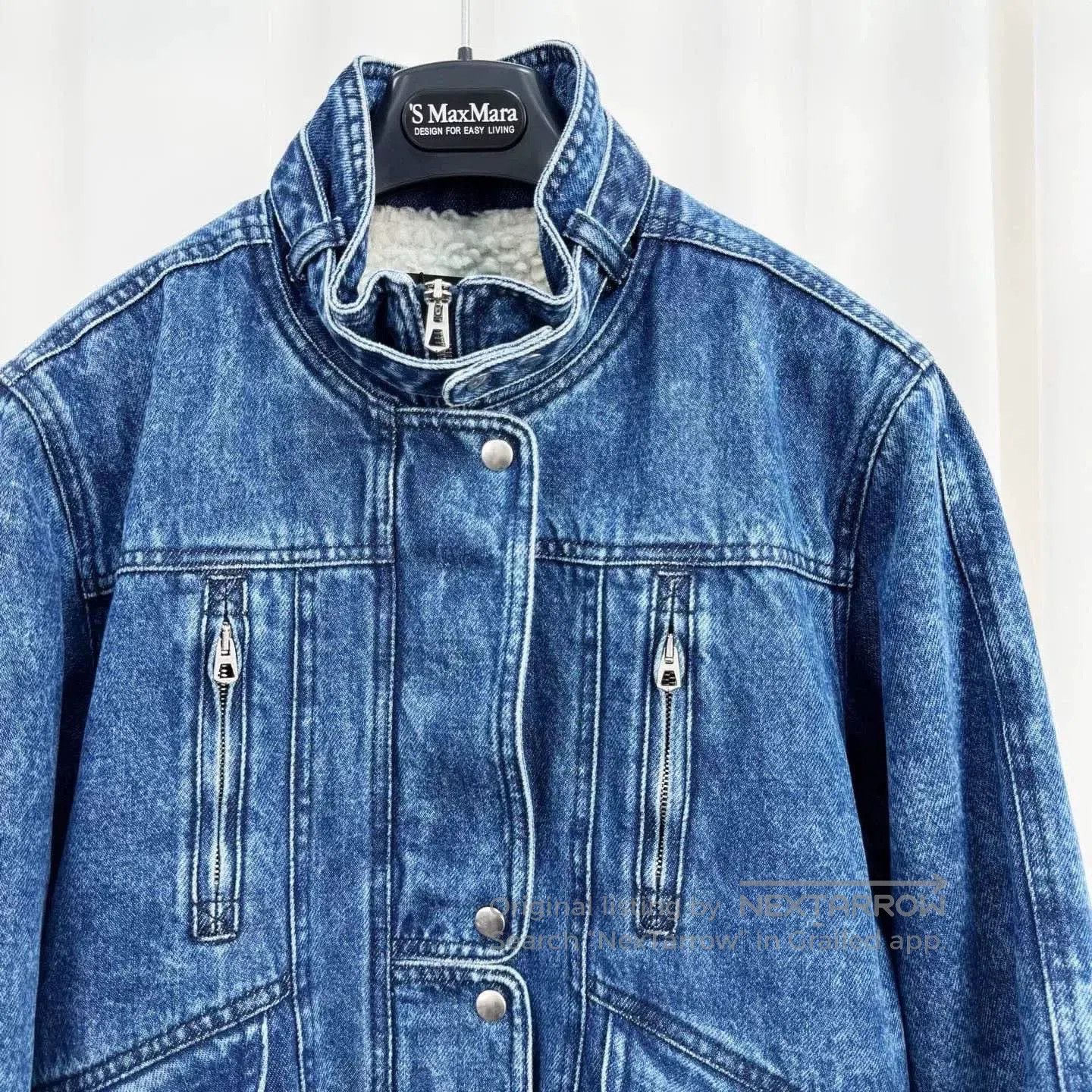 Isabel Marant isabel marant denim washed lamb jacket. Size M / US 6-8 / IT 42-44 - 3 Thumbnail
